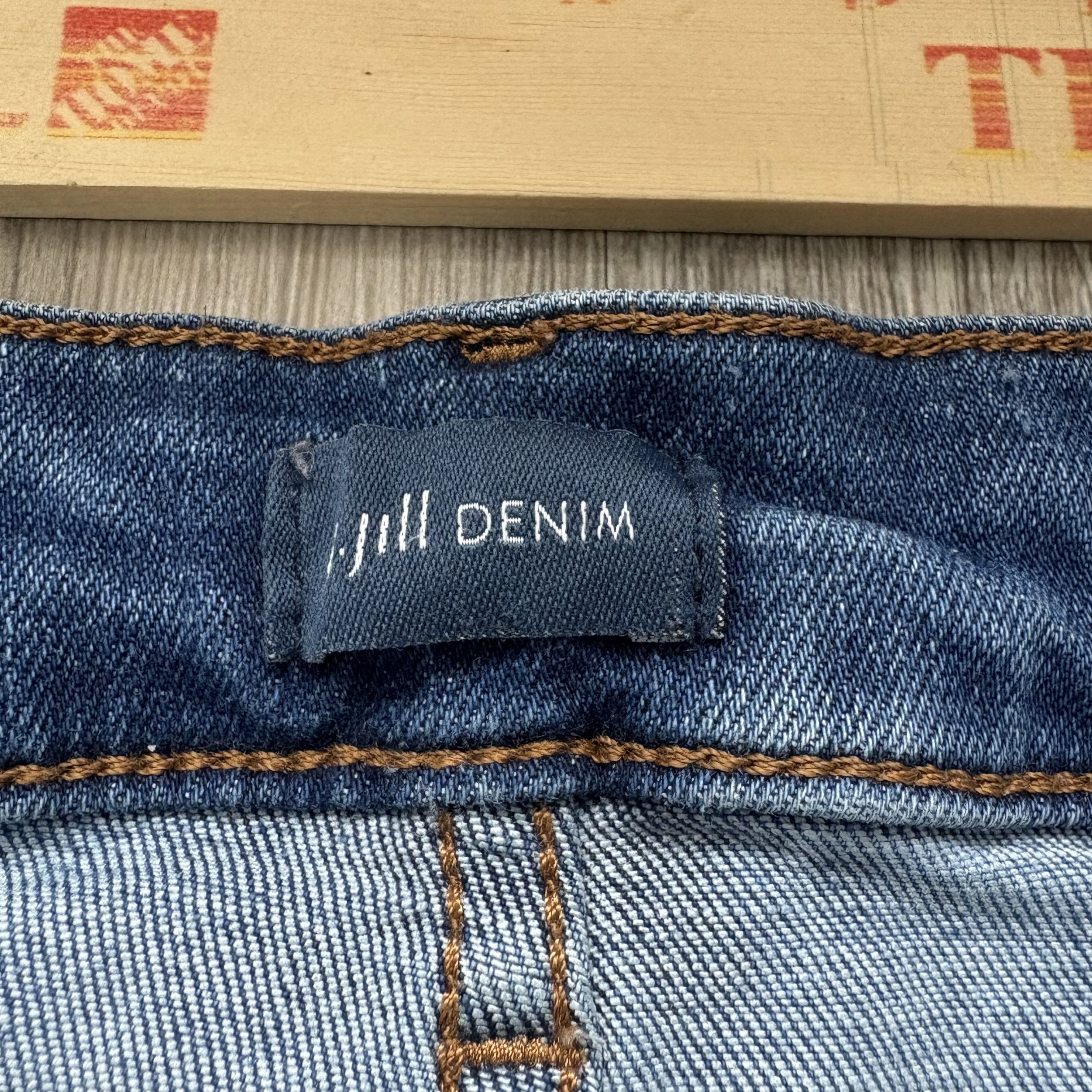 J. Jill J. Jill Boyfriend Straight Leg Ankle Denim Jeans 10T Size 32" / US 10 / IT 46 - 5 Thumbnail