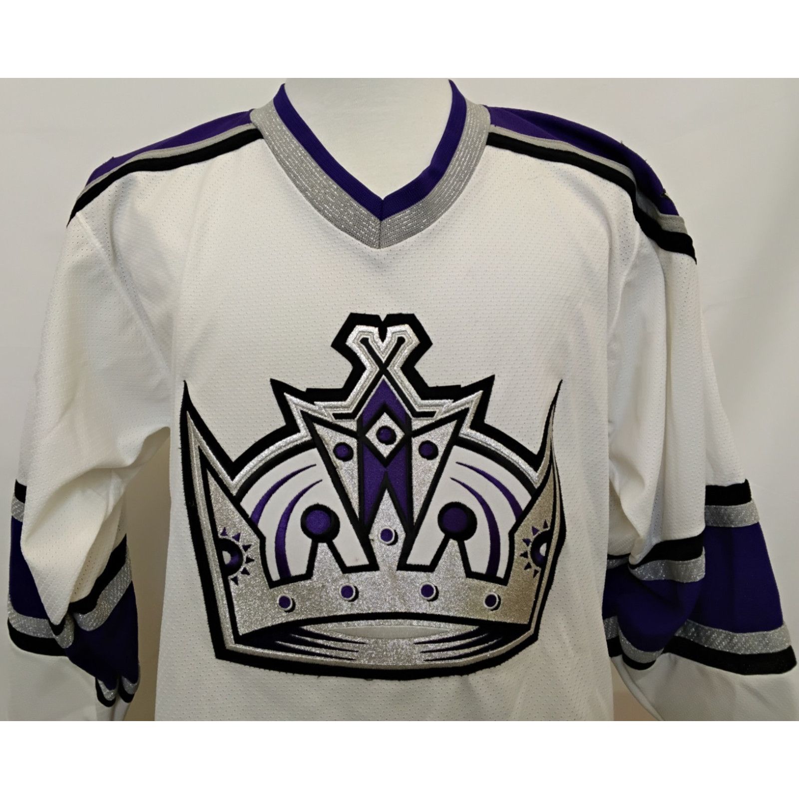 Ccm Los Angeles Kings CCM Jersey S M Purple Crown Patch VTG Rare Size US M / EU 48-50 / 2 - 5 Thumbnail