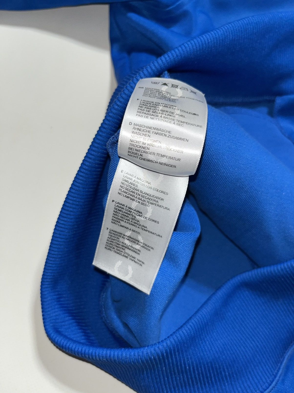 Fred Perry Vintage Fred Perry Blue Zipper/ Tracksuit Top Size L Size US L / EU 52-54 / 3 - 21 Thumbnail