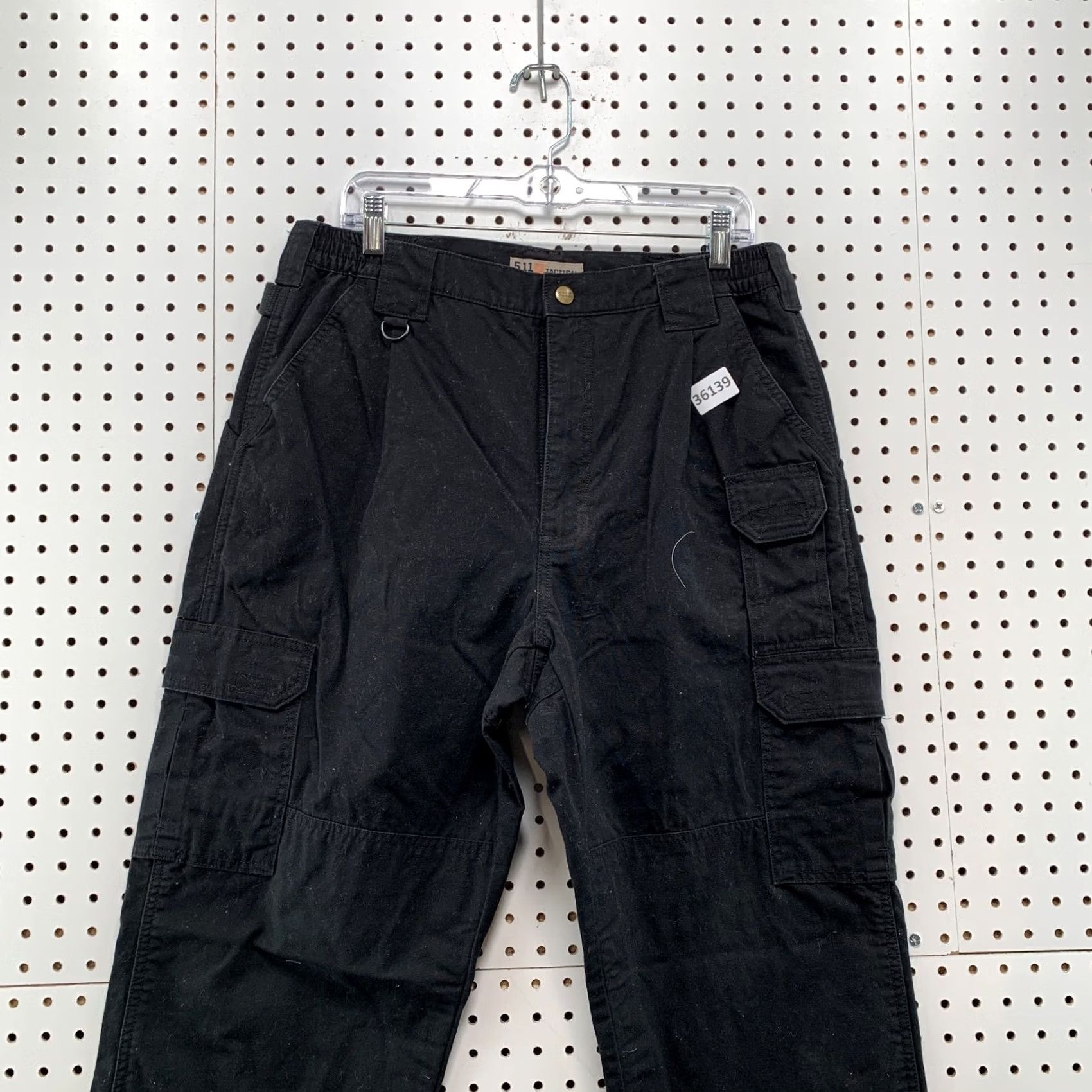 Vintage 5.11 Tactical Pants Mens Cargo Utility Straight Leg SIZE 34X30 Black Size US 34 / EU 50 - 2 Thumbnail