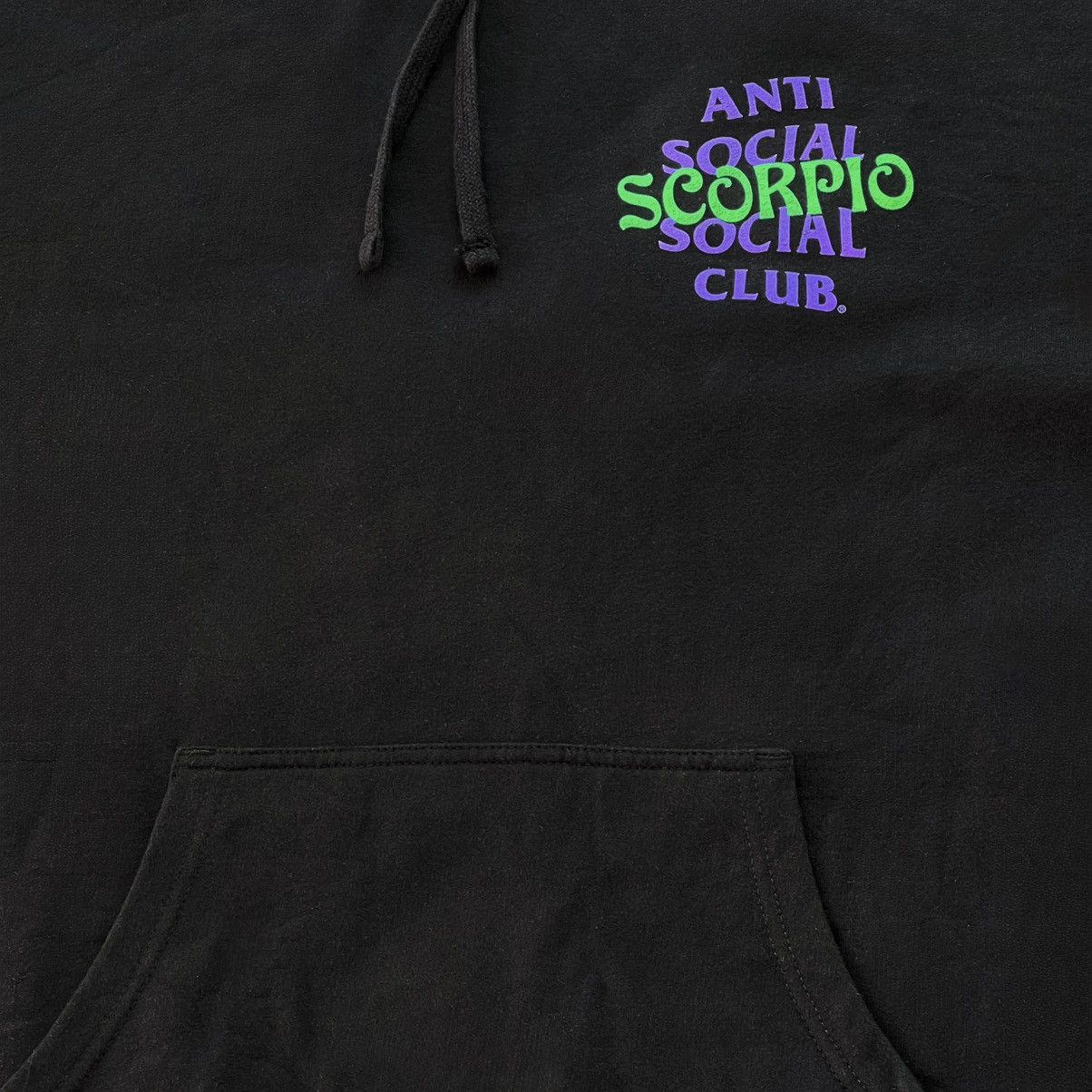 Anti Social Social Club 🖤 ASSC SCORPIO HOODIE - ASTROLOGY ZODIAC COLLECTION 2021 Size US XL / EU 56 / 4 - 7 Thumbnail