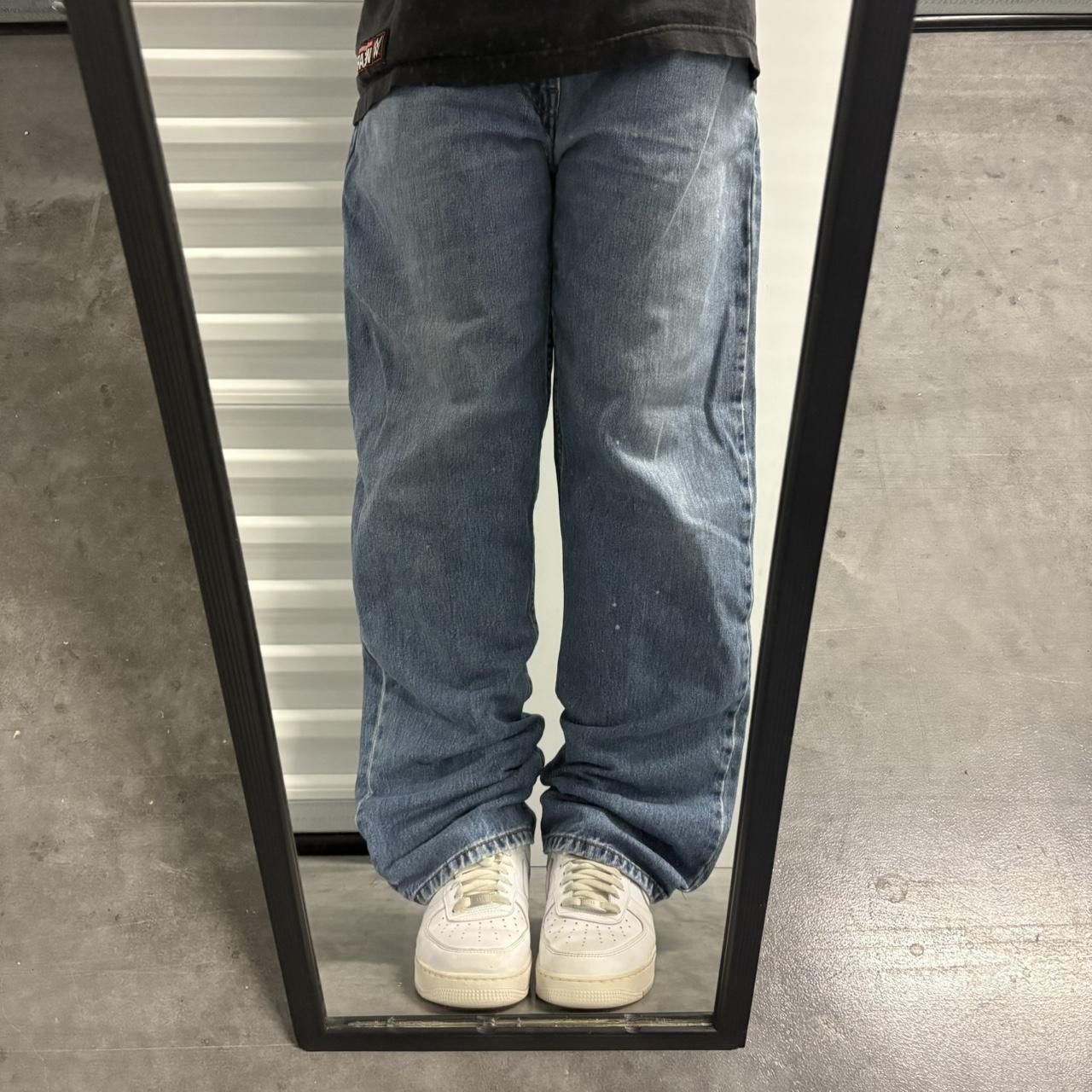Vintage Crazy Vintage Y2K/2000s Baggy Medium Wash Denim Jeans! Size US 36 / EU 52 - 1 Thumbnail