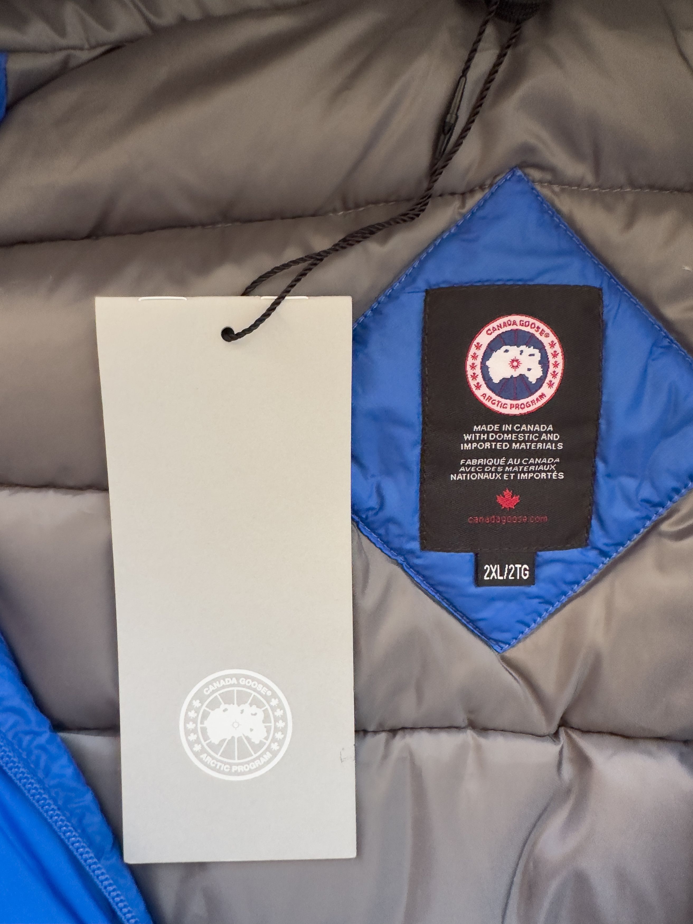 Canada Goose Blue PBI Lodge Hoody Men's Jacket Size US XXL / EU 58 / 5 - 5 Thumbnail