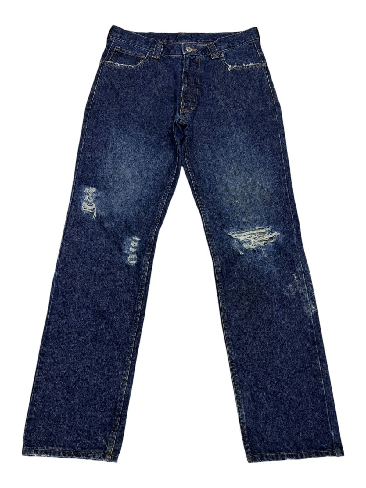 Ksubi Ksubi Distressed Denim Jeans Custom Made Size US 32 / EU 48 - 1 Thumbnail