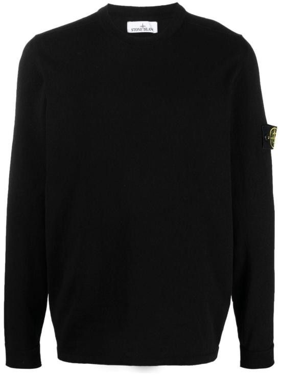 Stone Island STONE ISLAND Men Sweater K1S155100062 S00B9V0029 Black Size US M / EU 48-50 / 2 - 1 Thumbnail