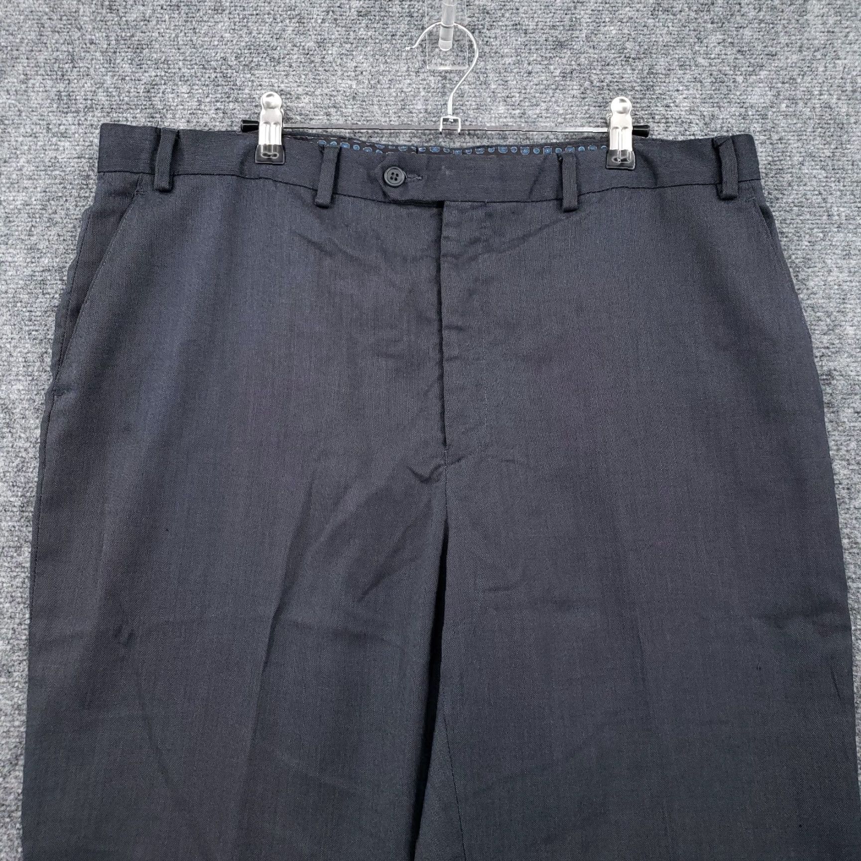 Michael Kors Michael Kors Dress Pants Mens 38x34 Gray Mid-Rise Straight Leg Business Casual Dress Pants Size US 38 / EU 54 - 5 Thumbnail