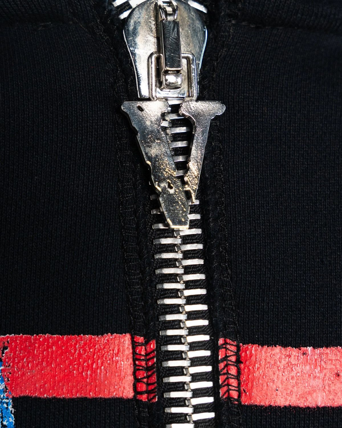 Vlone Vlone Flag Zip Up Hoodie Size US XL / EU 56 / 4 - 6 Thumbnail