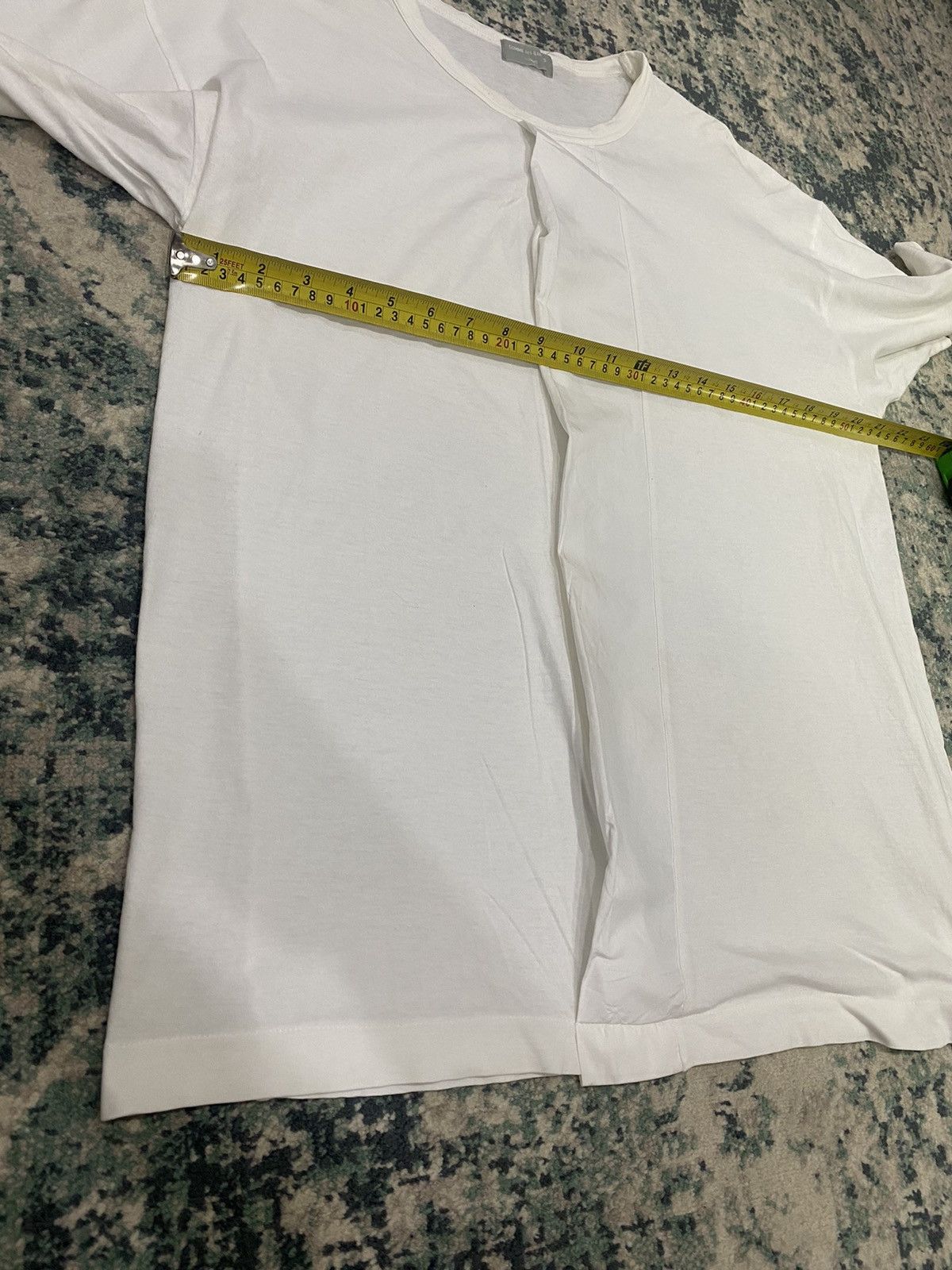 Comme des Garcons AW97 Comme Des Garçons Cut & Sew Nylon Cotton T Shirt Size US L / EU 52-54 / 3 - 14 Thumbnail
