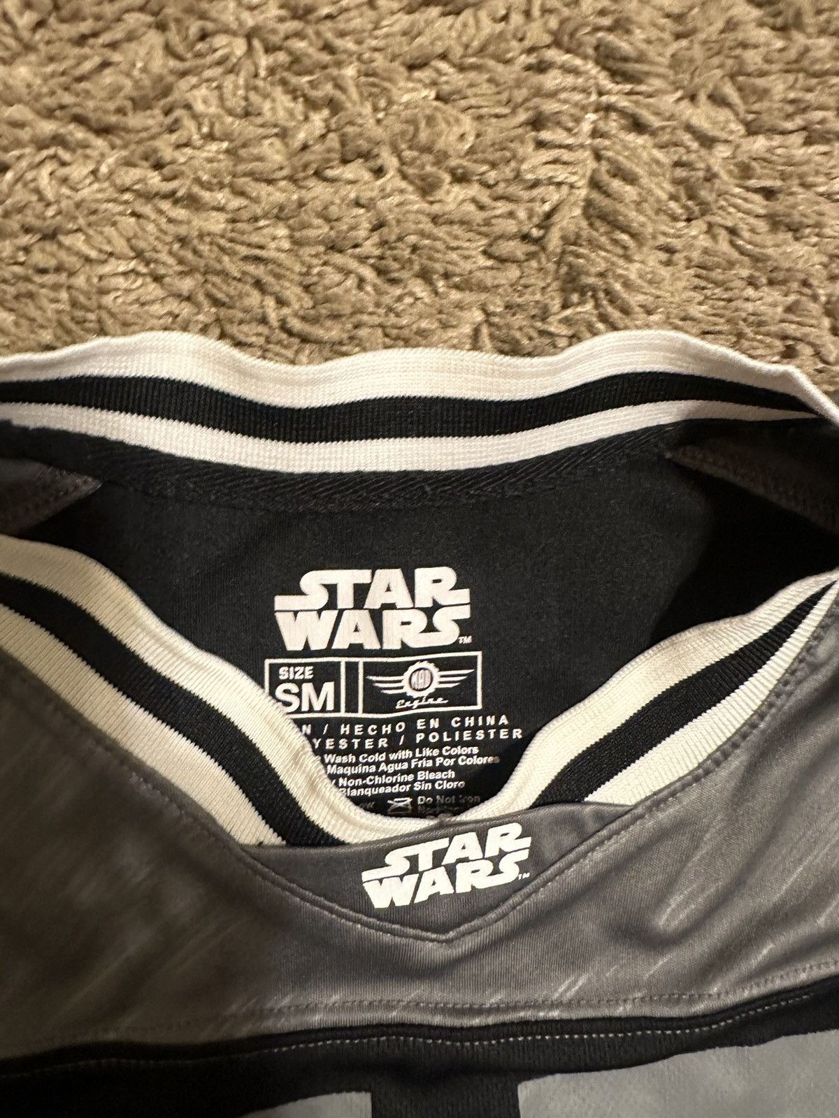 Star Wars × Vintage Vintage Star Wars Dark Vader football jersey 00s size small Size US S / EU 44-46 / 1 - 8 Thumbnail