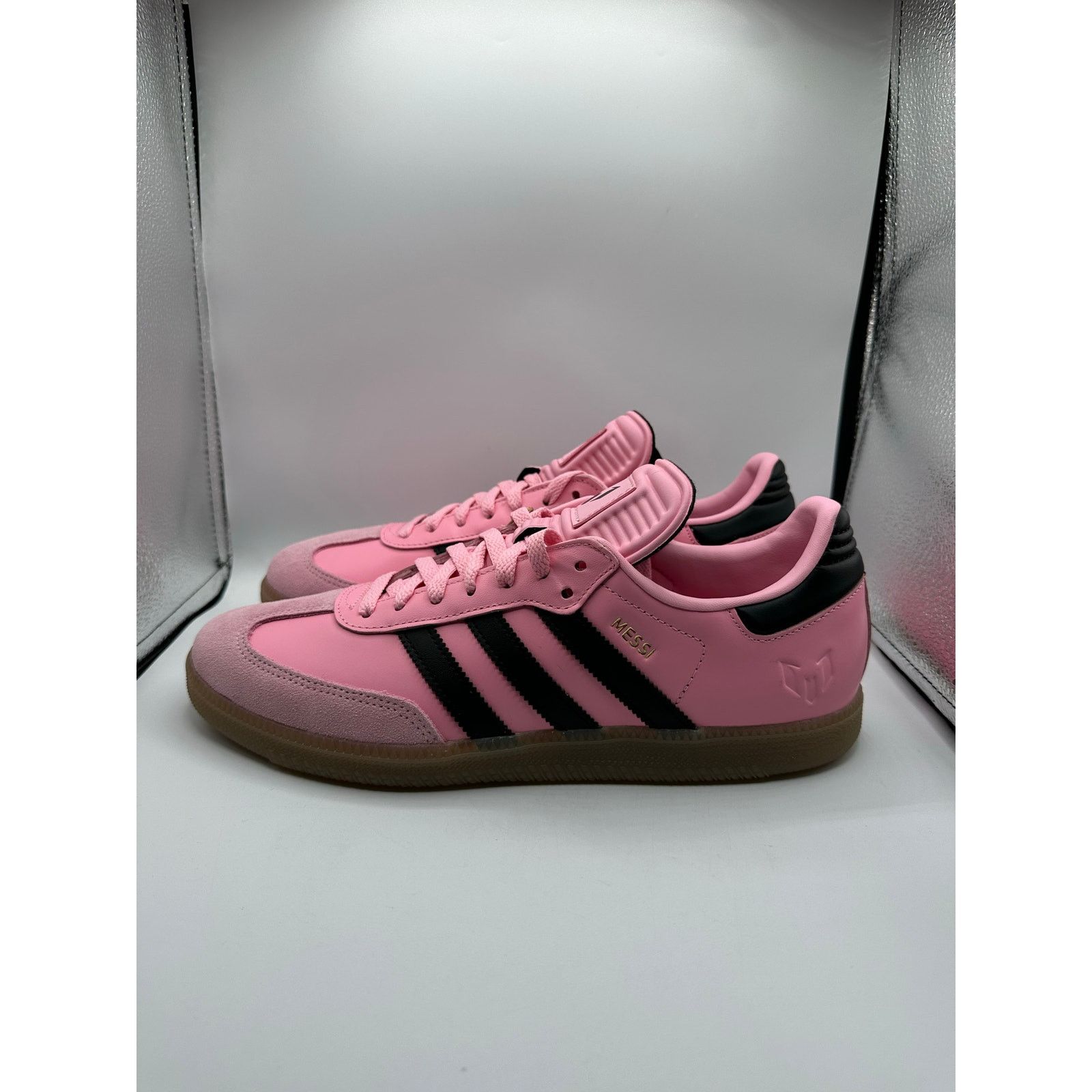 adidas gazelle silver green womens adidas Samba Messi Indoor Soccer Shoes (Black/Gold/Gum)
