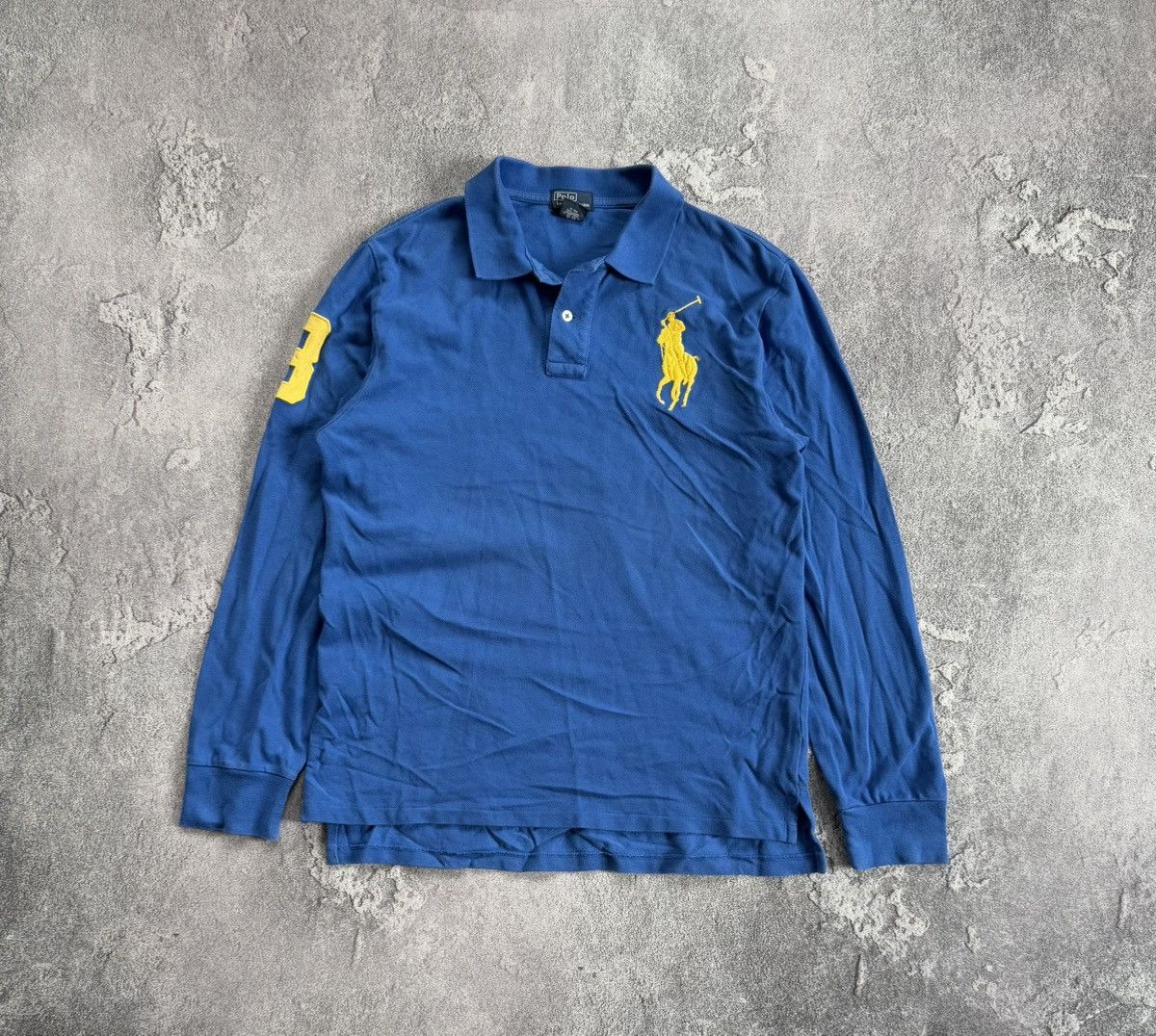 Polo Ralph Lauren × Ralph Lauren × Vintage Polo Ralph Lauren S/M polo long sleeve rugby T-shirt jumper Size US M / EU 48-50 / 2 - 4 Thumbnail