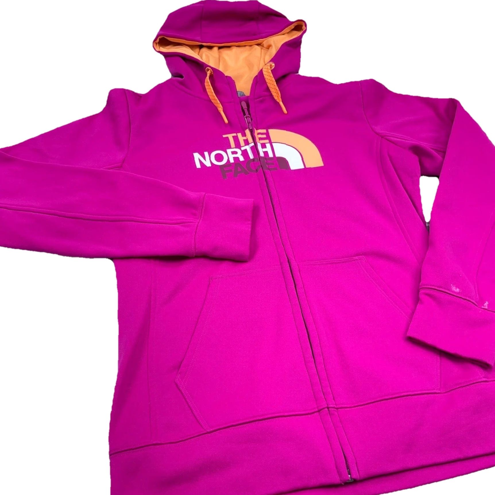 The North Face The North Face Hoodie Women M Pink Sweatshirt Full Zip Logo Graphic Print Hooded All Seasons Performance Casual Activewear Jacket Size M / US 6-8 / IT 42-44 - 5 Thumbnail
