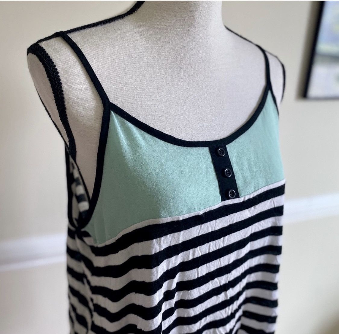 Other CUTOUT OPEN BACK FLOWY CAMI TANK TOP Size M / US 6-8 / IT 42-44 - 5 Thumbnail