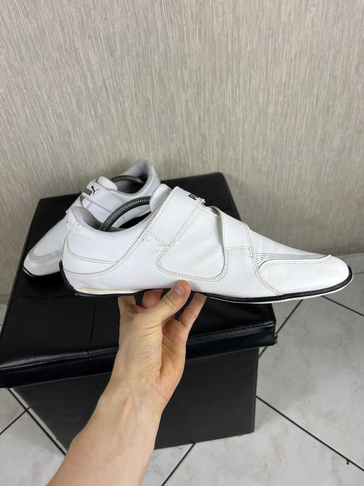 Puma Vintage Puma speed cat velcro y2k sneakers shoes retro logo Size US 11 / EU 44 - 19 Thumbnail