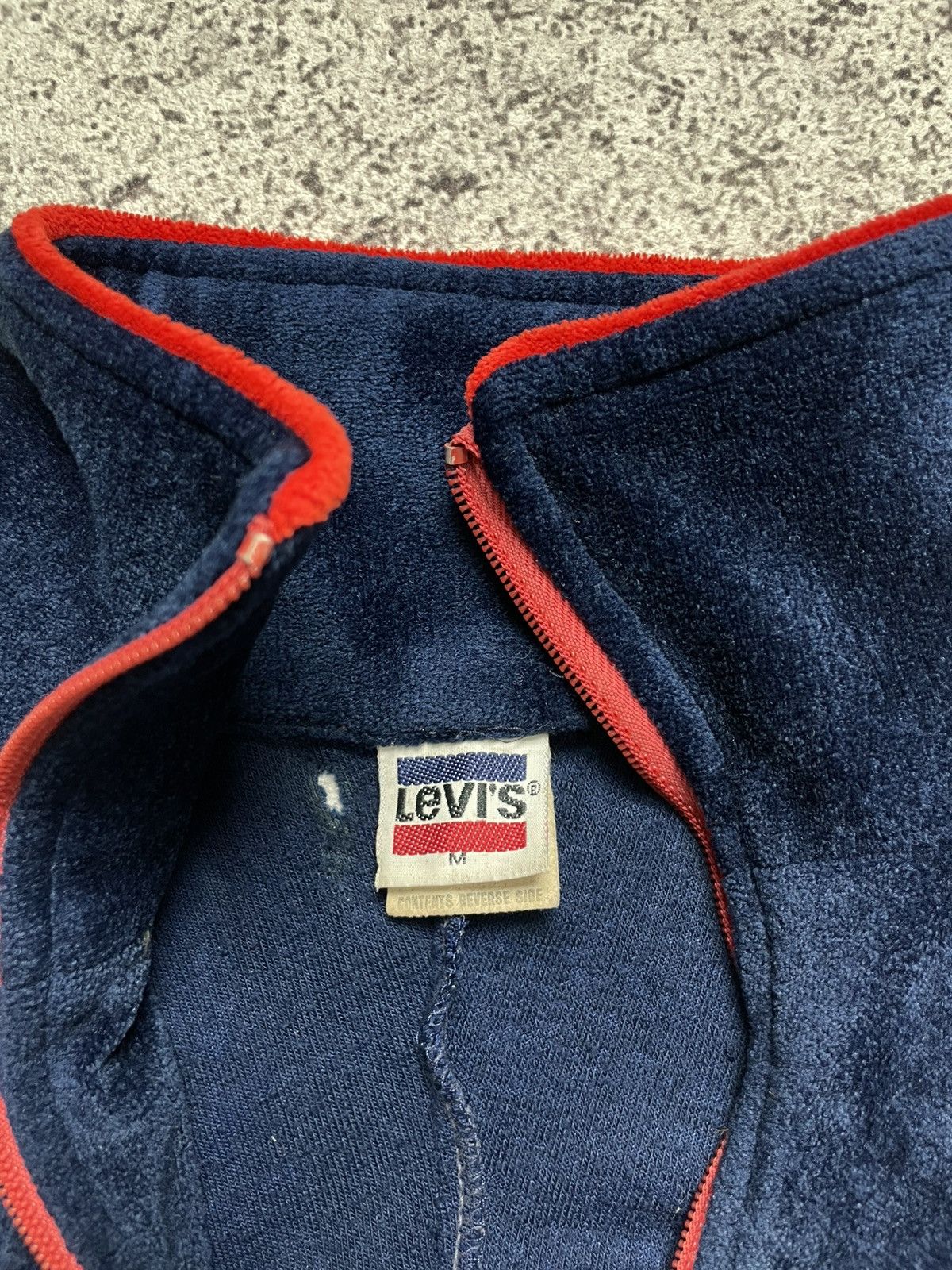 Vintage 1980s Levis - Vintage USA Olympic Track Jacket Size US M / EU 48-50 / 2 - 3 Thumbnail