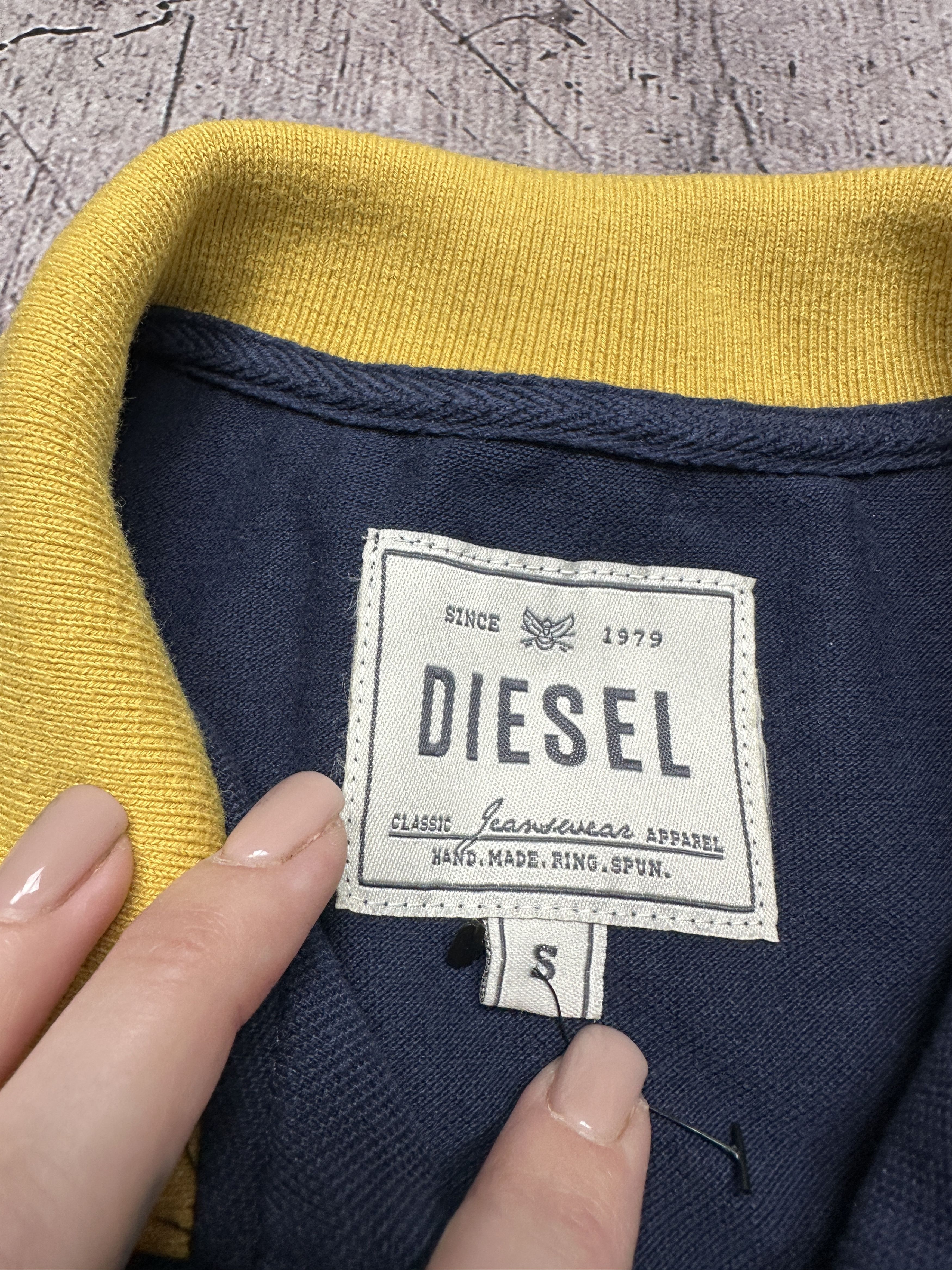 Diesel × Vintage Diesel Mens Full Zip Sweatshirt Hoodie Size US S / EU 44-46 / 1 - 4 Thumbnail