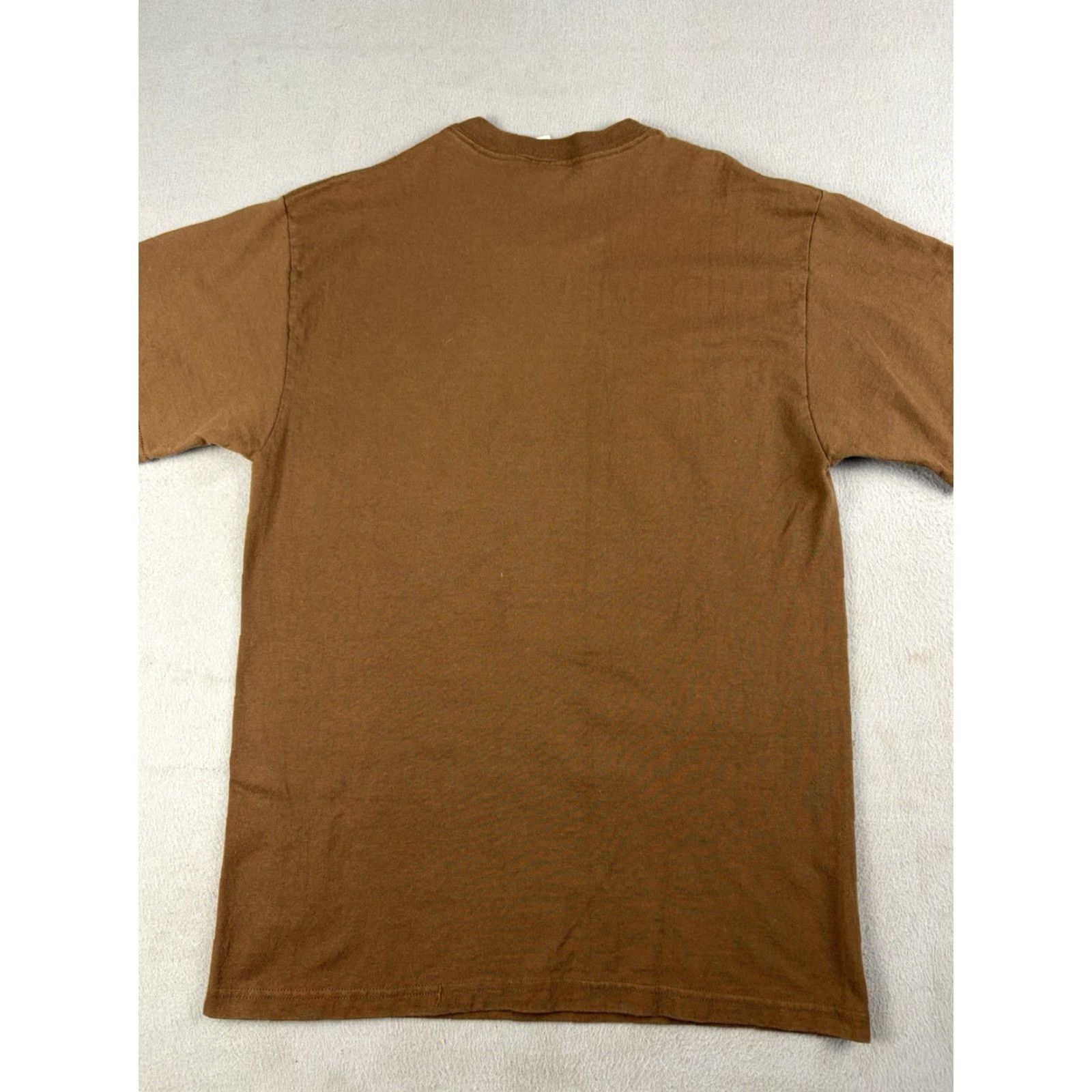 Fruit Of The Loom VINTAGE Dolly Parton Shirt Womens Medium Brown Short Sleeve Dollywood Music Y2K Size M / US 6-8 / IT 42-44 - 4 Thumbnail
