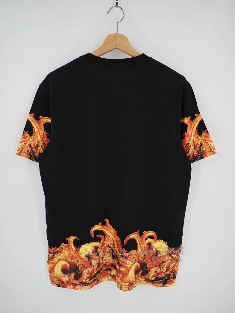 Givenchy Givenchy Black flame short-sleeve Size US L / EU 52-54 / 3 - 3 Thumbnail
