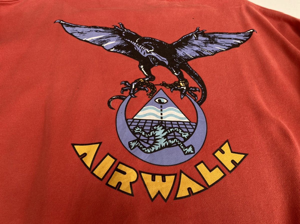 Airwalk × Vintage Vtg Airwalk Printed Sweatshirt Size US L / EU 52-54 / 3 - 12 Thumbnail
