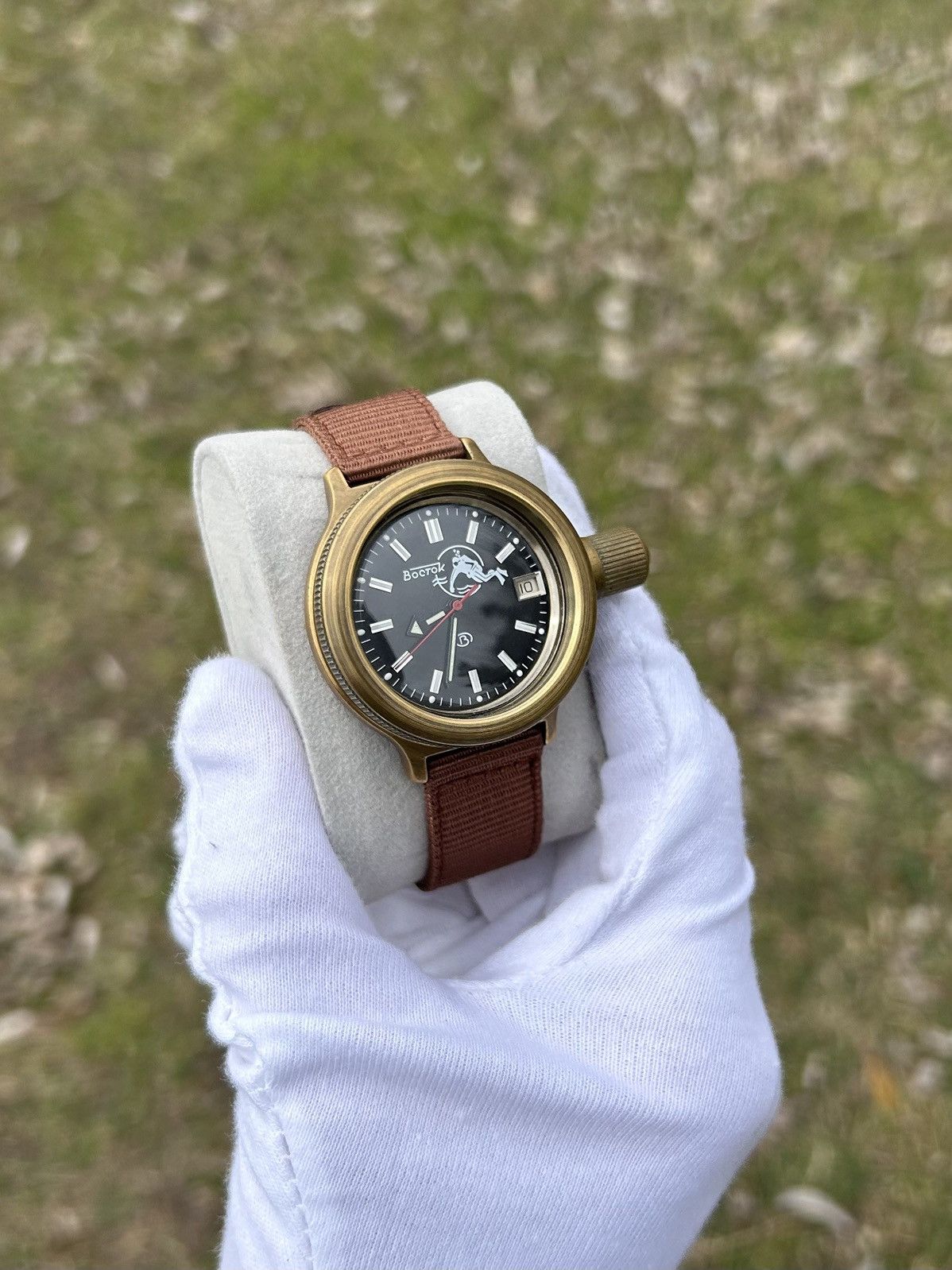 Vintage Vintage Watch Vostok Amphibia Custom Model Soviet USSR 1980s Size ONE SIZE - 11 Thumbnail
