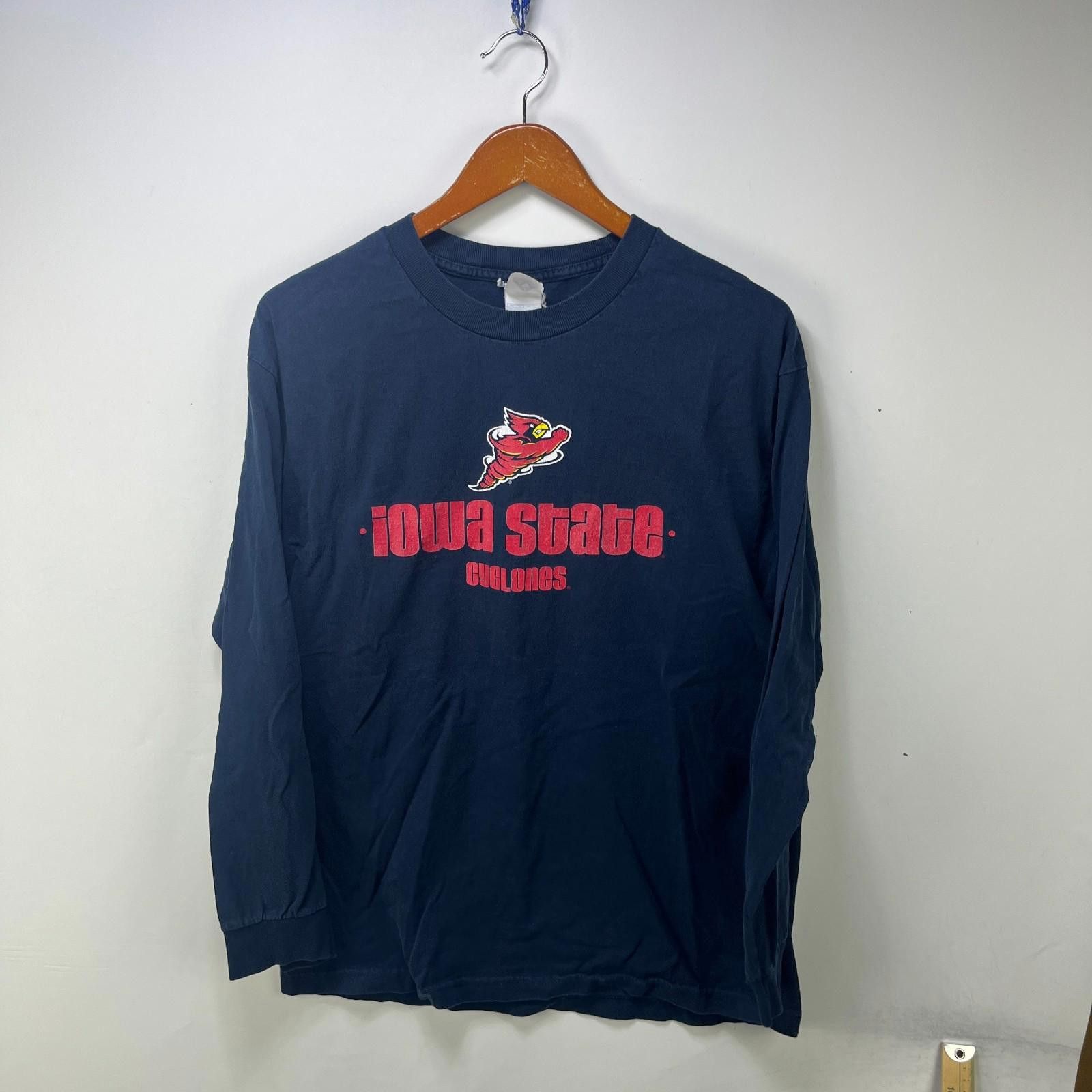 Other Vintage 90s Iowa State Cyclones Long Sleeve Shirt Large Size ONE SIZE - 1 Thumbnail