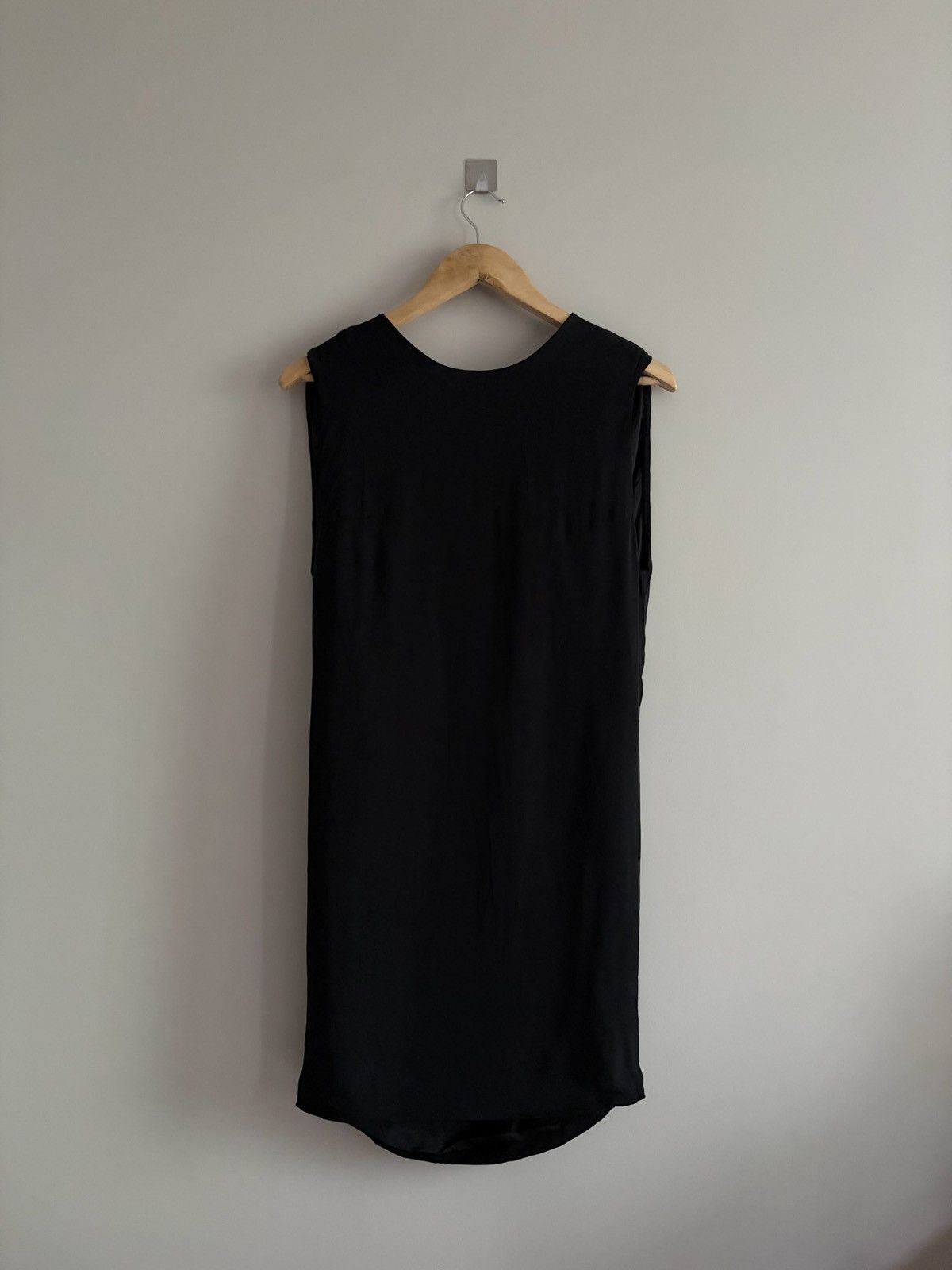 Acne Studios Acne Studios Black Silk Viscose Sleeveless Midi Dress Size XXS / US 00 / IT 34 - 1 Thumbnail