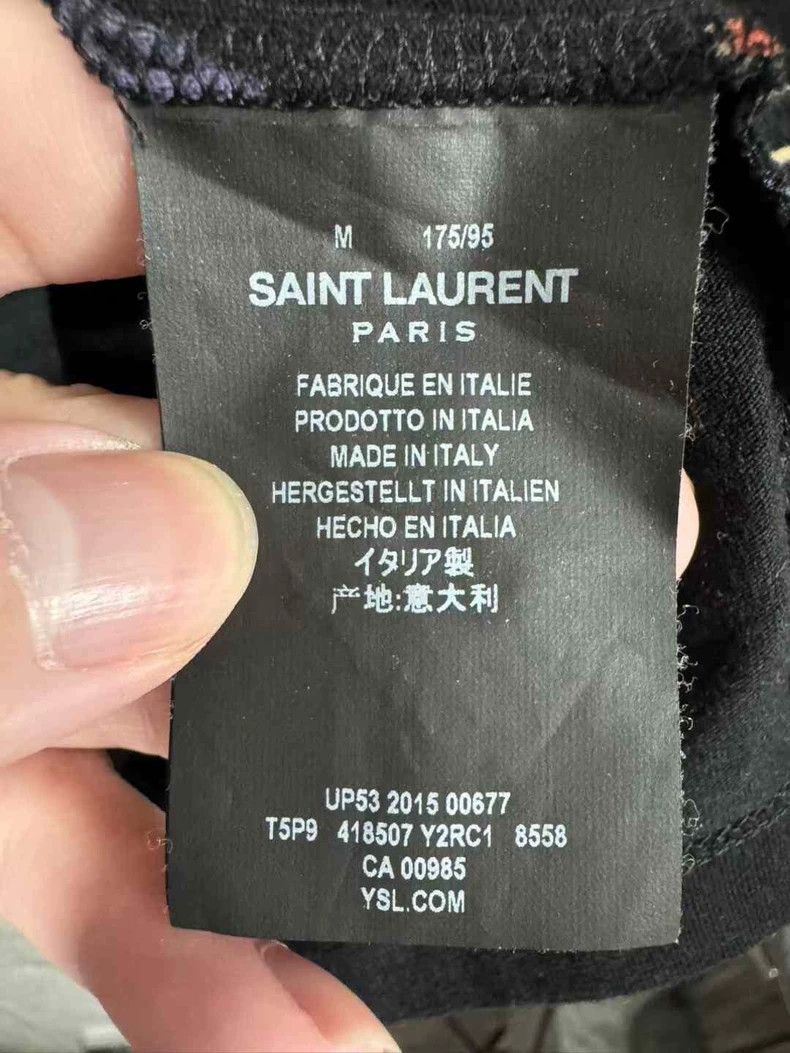 Yves Saint Laurent Saint Laurent Tiger Eagle Short Sleeve 2502-Nextarrow Size US M / EU 48-50 / 2 - 7 Thumbnail