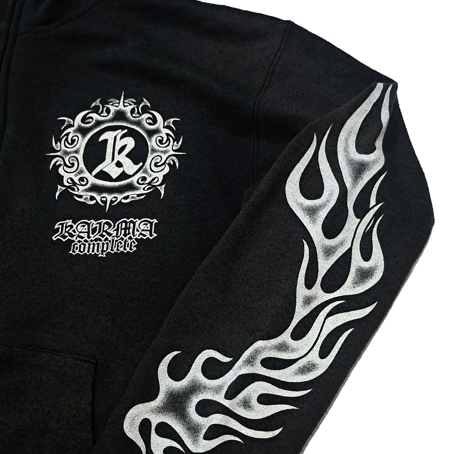 Other Karma Complete Japanese Goth Double Zip Track Jacket Size US L / EU 52-54 / 3 - 2 Thumbnail