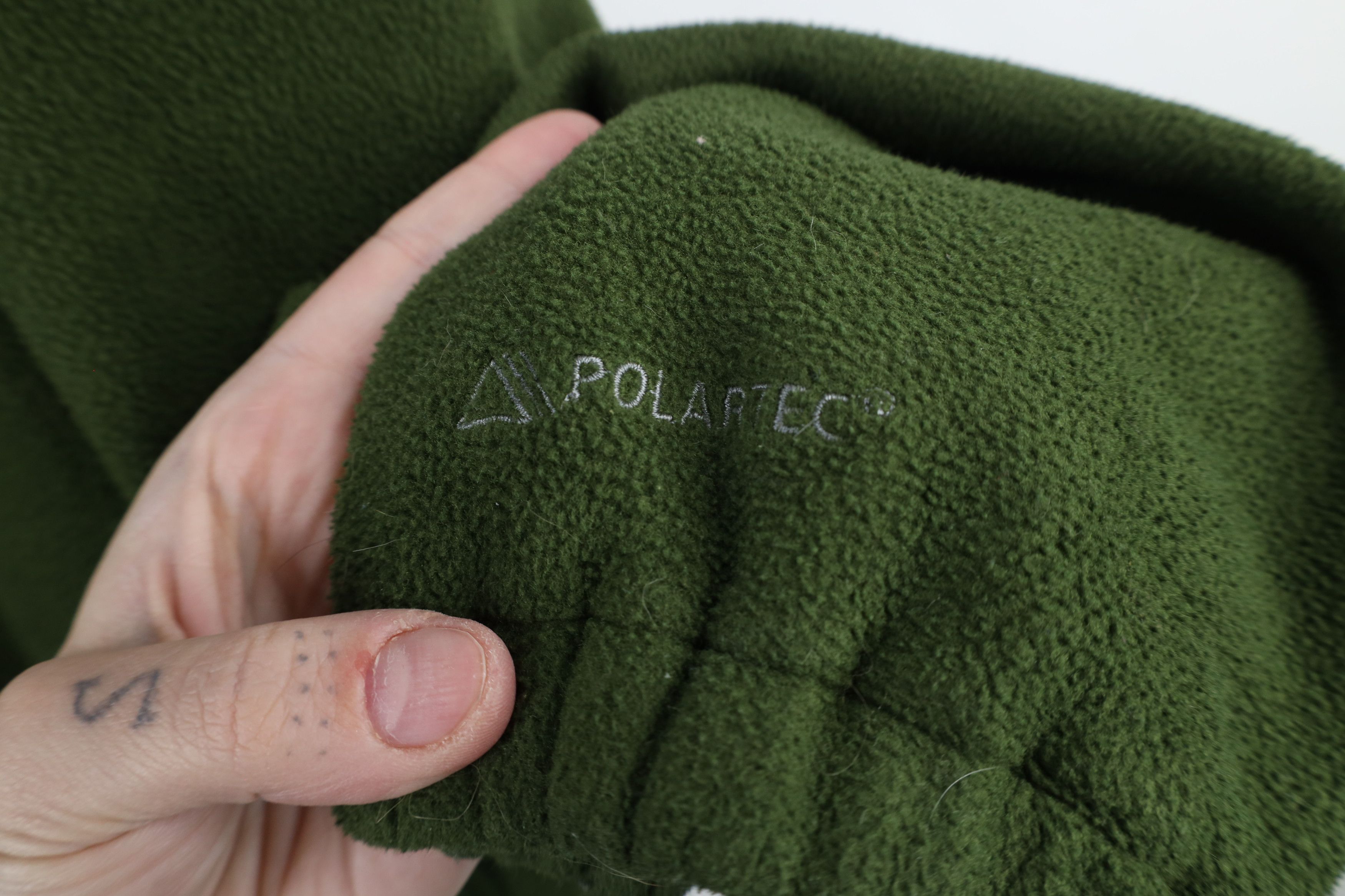 Cabelas × Vintage Vintage Cabelas Polartec Fleece Full Zip Jacket Green Size US XXL / EU 58 / 5 - 7 Thumbnail