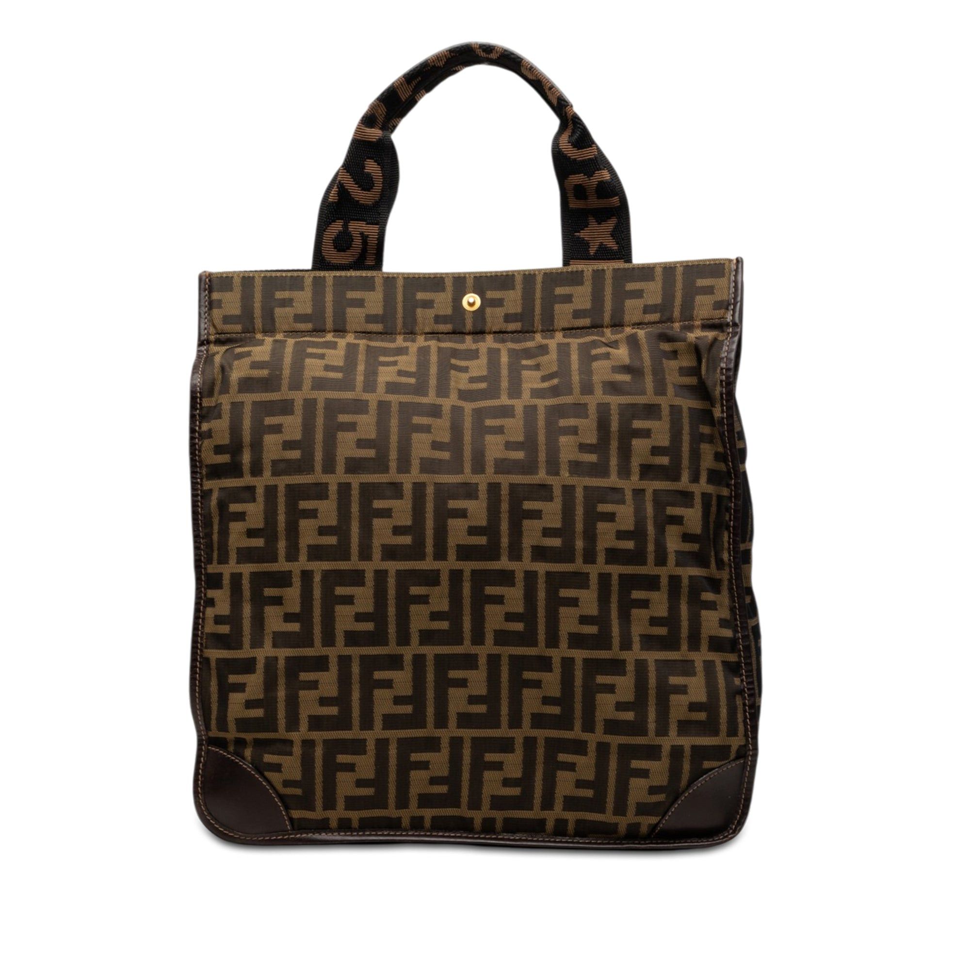 Fendi Zucca Canvas Shopping Tote Size ONE SIZE - 1 Thumbnail