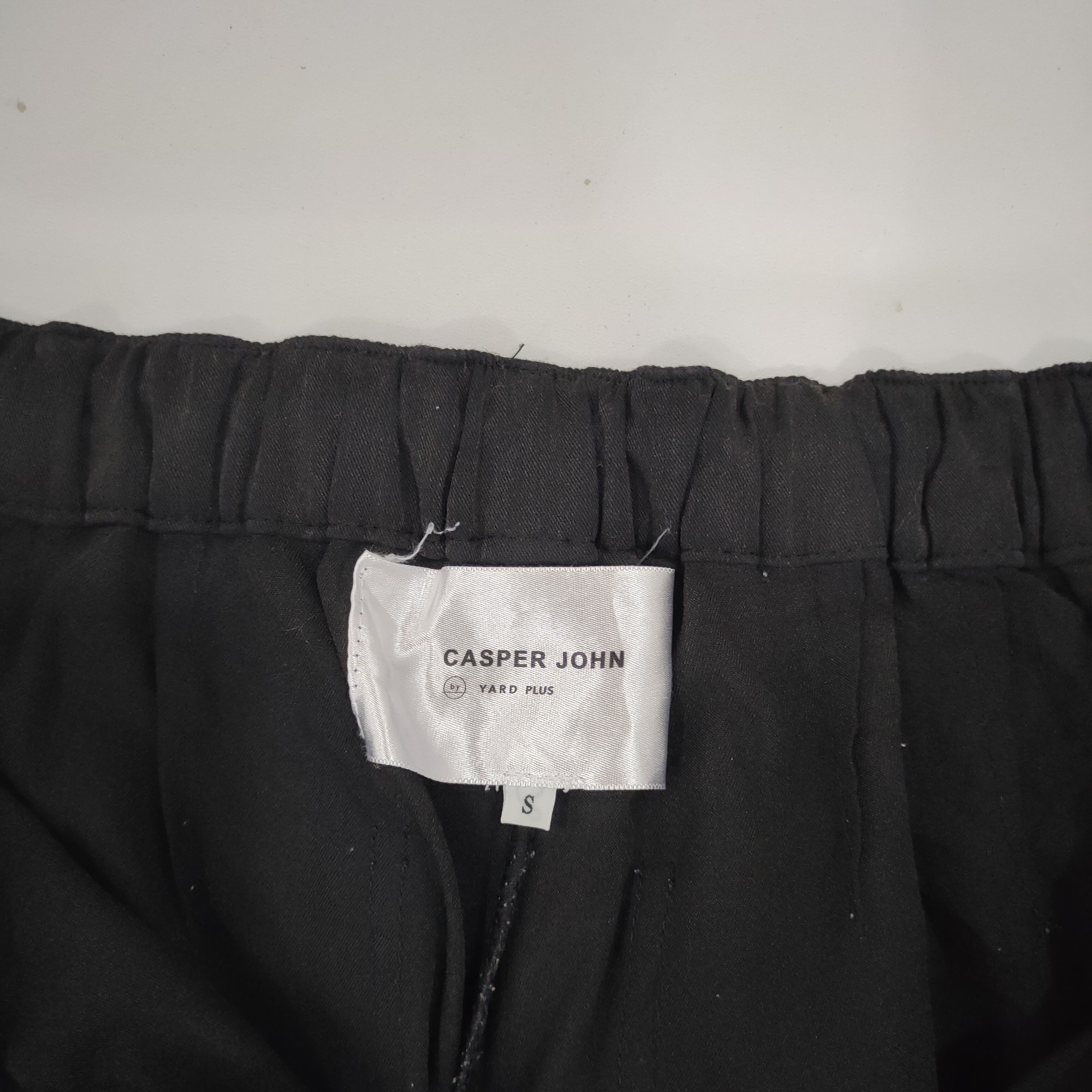 Japanese Brand CASPER JOHN FADED BLACK BONDAGE CARGO PANTS Size US 30 / EU 46 - 12 Thumbnail