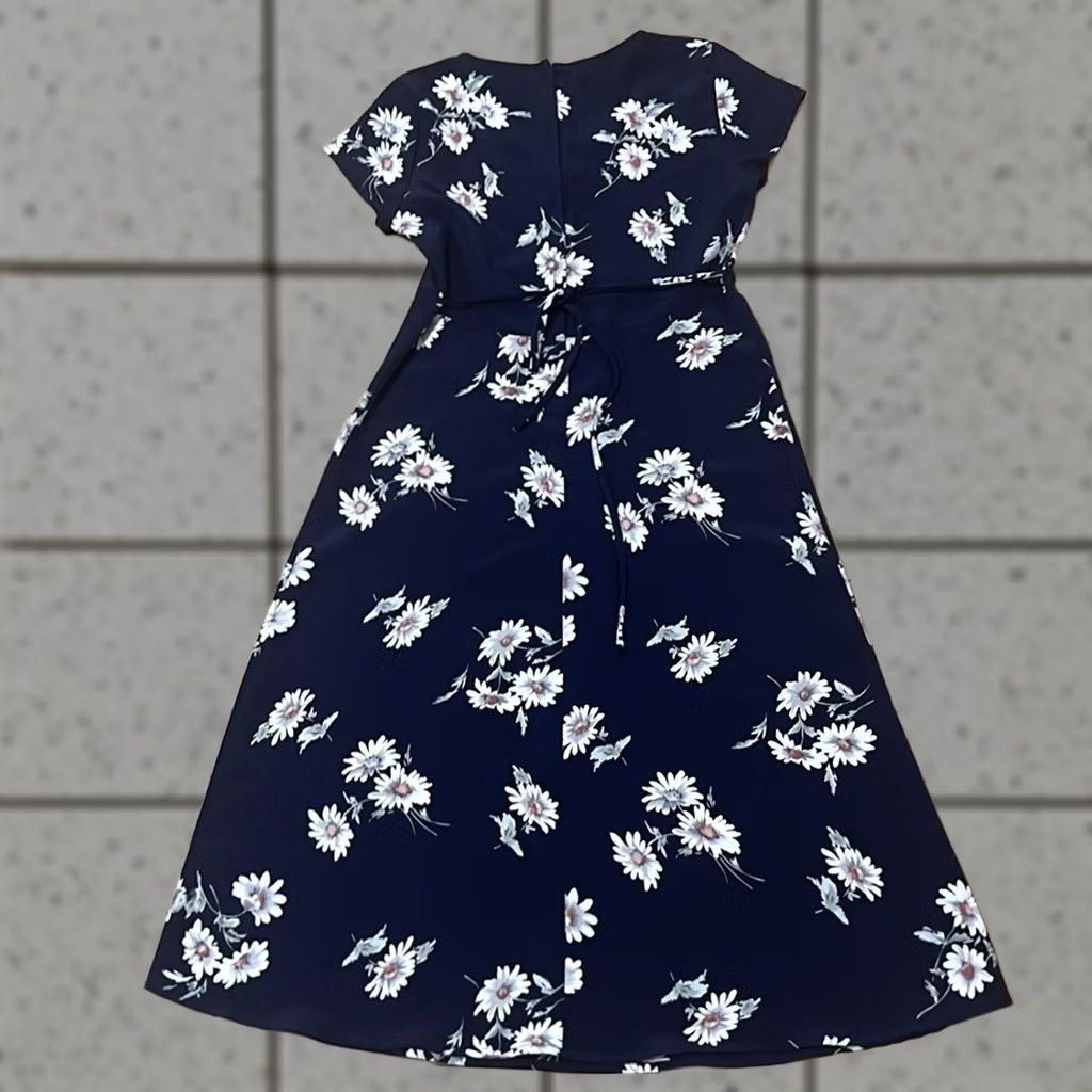 Vintage VINTAGE The Limited Midi Dress Women 8 Blue Floral Daisy Empire Waist Belle Fairy Whimsy Size M / US 6-8 / IT 42-44 - 1 Thumbnail