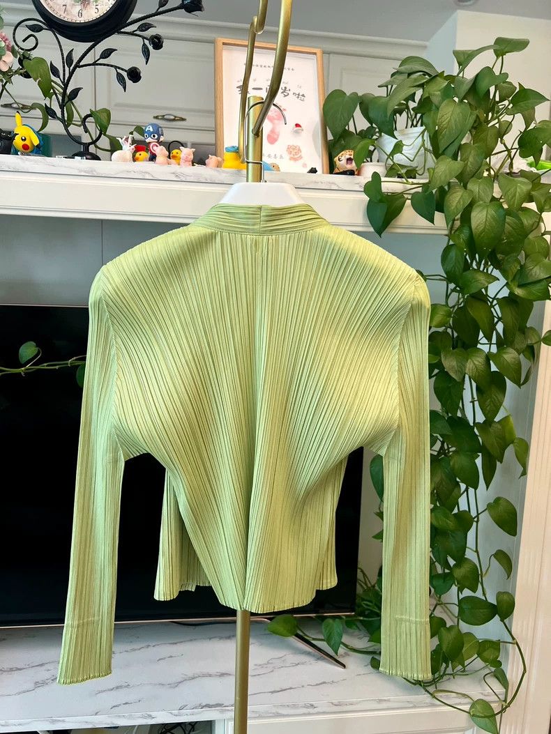 Issey Miyake Issey Miyake Avocado coat Size L / US 10 / IT 46 - 5 Thumbnail