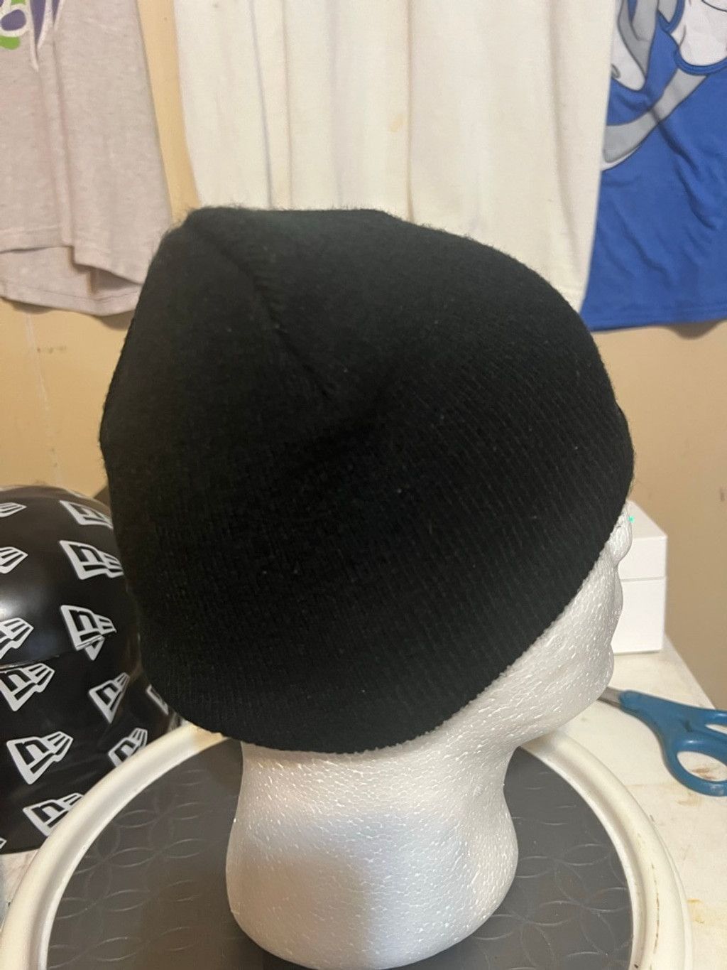 Ford Men's Ford Racing Black White Beanie One Size Size ONE SIZE - 4 Thumbnail