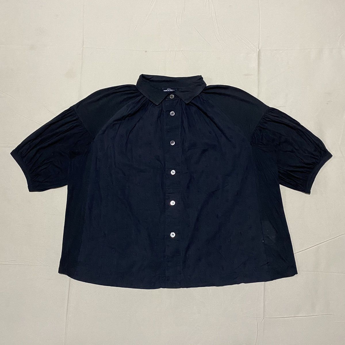 Tricot Comme des Garcons Vintage Tricot Comme des Garcons Blouses Cotton Size S / US 4 / IT 40 - 1 Thumbnail