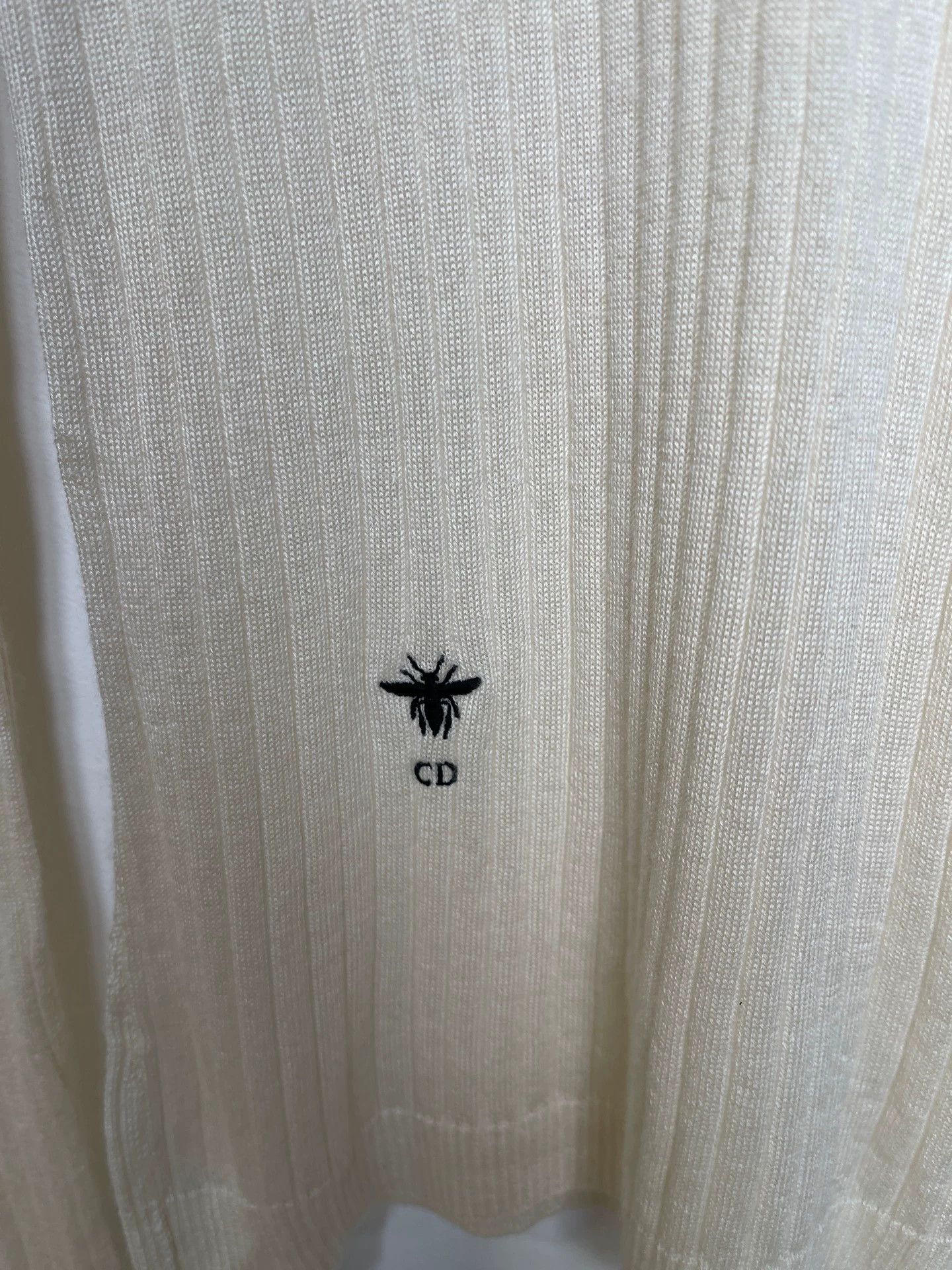 Dior Dior Embroidered Bee Turtleneck Sweater 38 Size S / US 4 / IT 40 - 5 Thumbnail