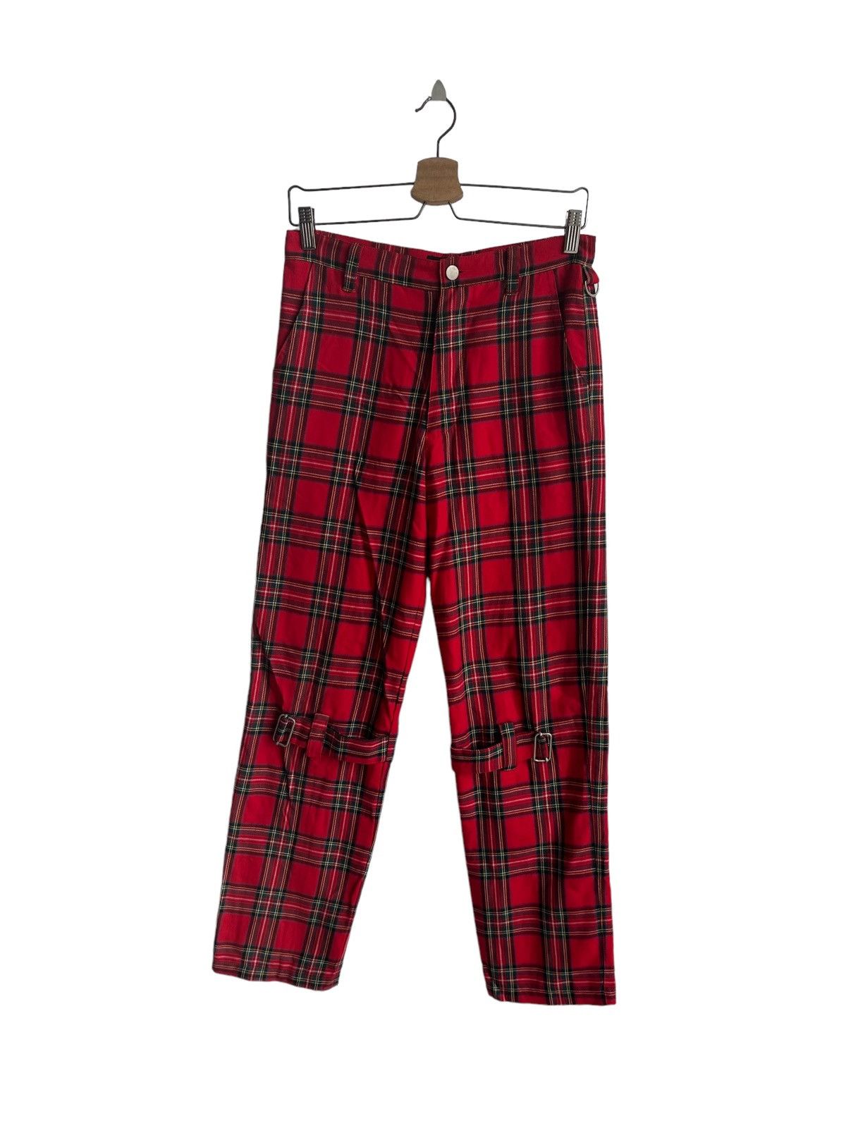 A.F.F.A. × Seditionaries × Vintage 1990s Harajuku YH Bondage Zipper Seditionaries Pants Size US 30 / EU 46 - 6 Thumbnail