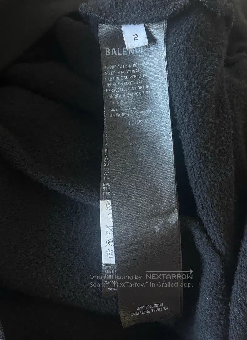 Balenciaga Balenciaga Autumn badge zip-up hoodie Size US M / EU 48-50 / 2 - 4 Thumbnail