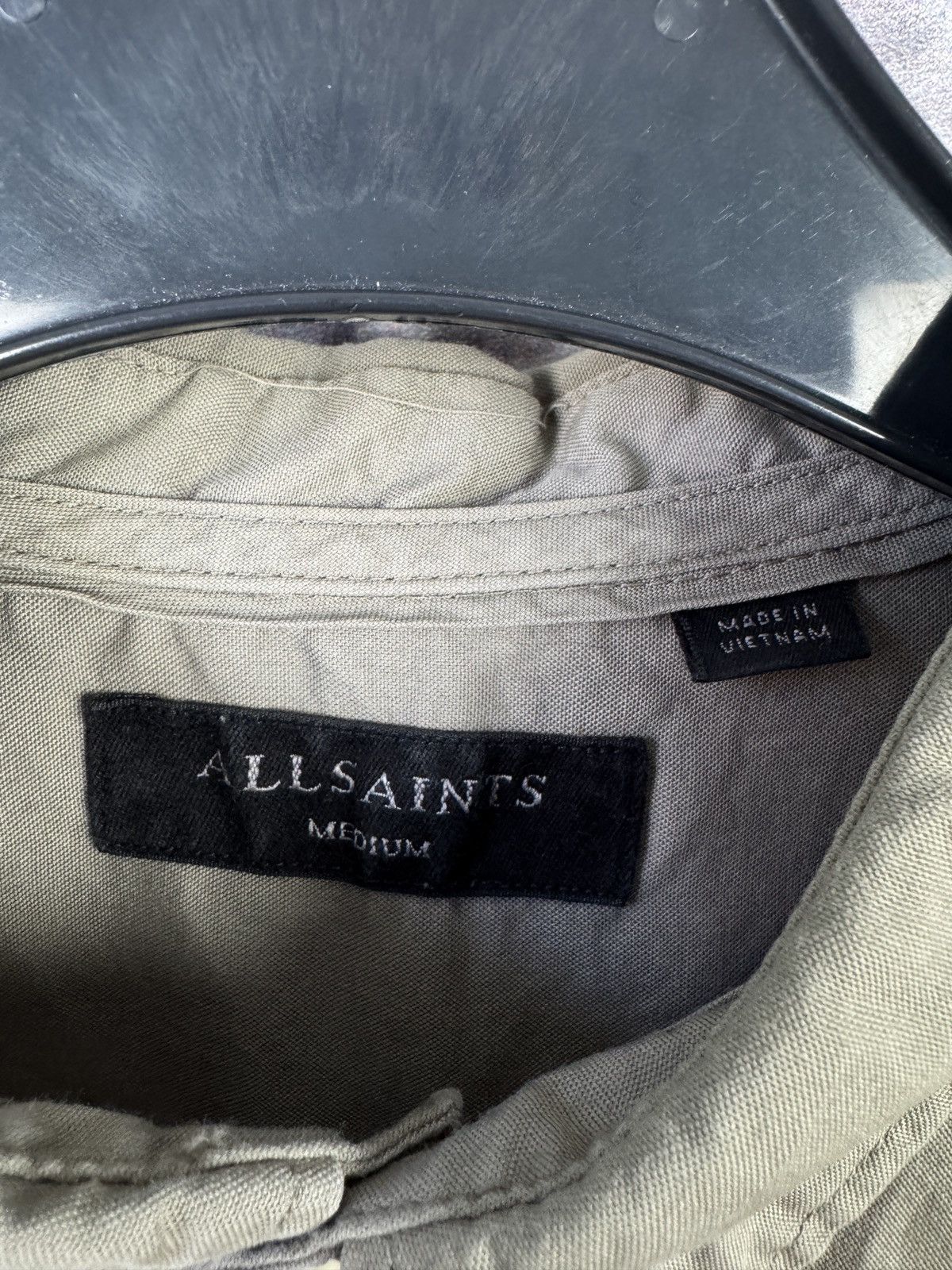 Allsaints Men’s Allsaints Remondo LS Shirt Button Up Size Medium Size US M / EU 48-50 / 2 - 6 Thumbnail