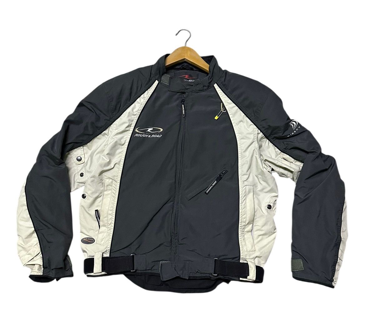 Japanese Brand Rough & road motorcycle rider jacket Size US L / EU 52-54 / 3 - 1 Thumbnail