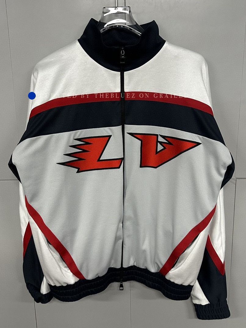 Louis Vuitton LV Logo Track Jacket in Multi Size US M / EU 48-50 / 2 - 1 Thumbnail