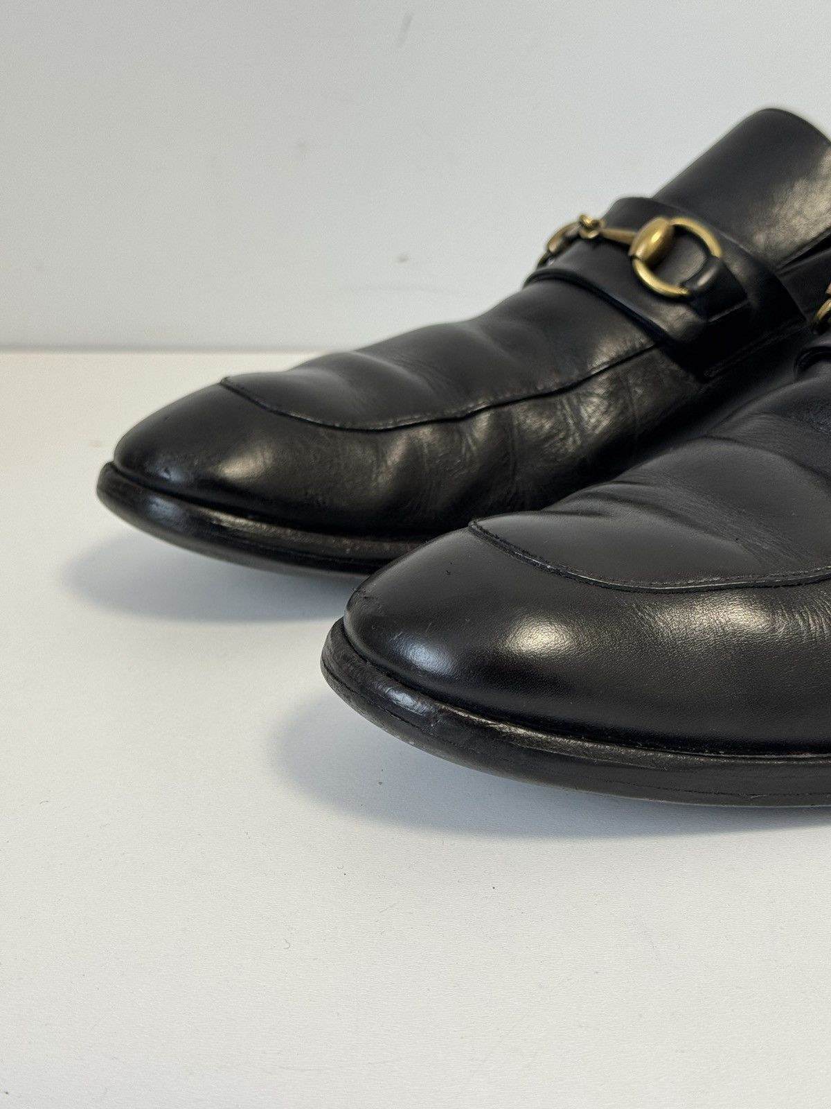 Gucci Gucci - Mens Leather Loafers size 44 Size US 10.5 / EU 43-44 - 5 Thumbnail