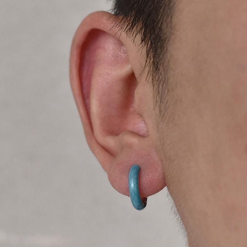 Jewelry × Sterling Silver Matchless Earrings One Pairs Chrome Jewelry Size ONE SIZE - 1 Thumbnail