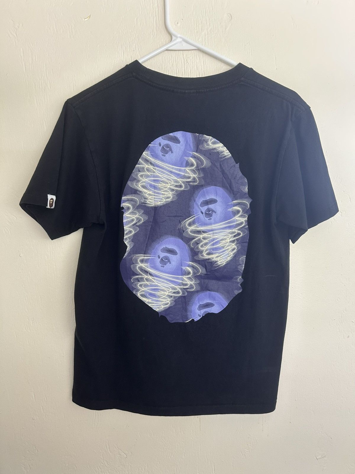 Bape Bape Storm Big Ape Head Black/Purple T-shirt Size US S / EU 44-46 / 1 - 4 Thumbnail