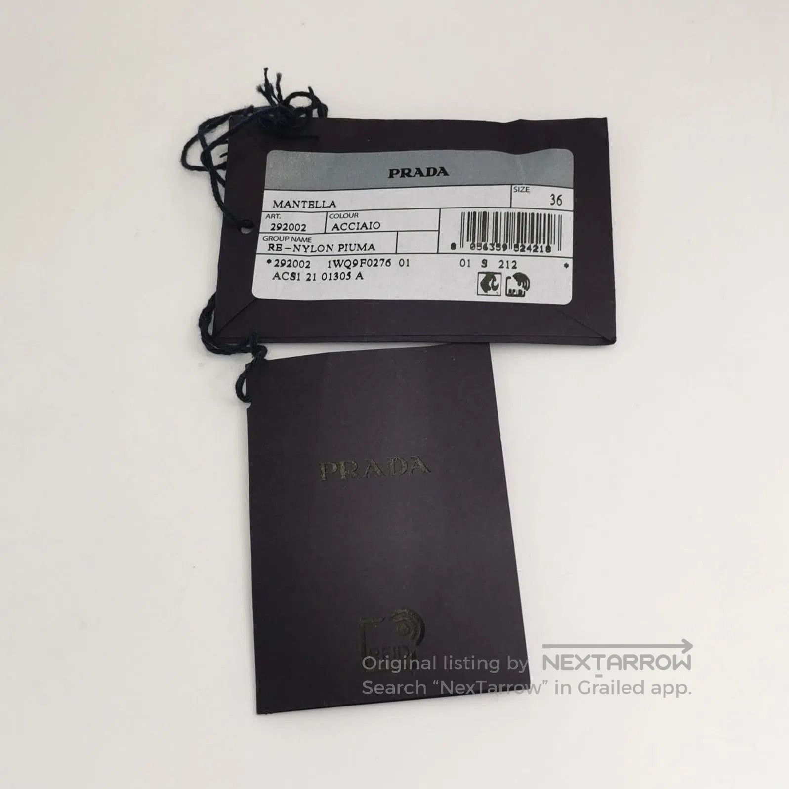 Prada Prada Hooded Cape with Triangle Logo . Size XXS / US 00 / IT 34 - 4 Thumbnail