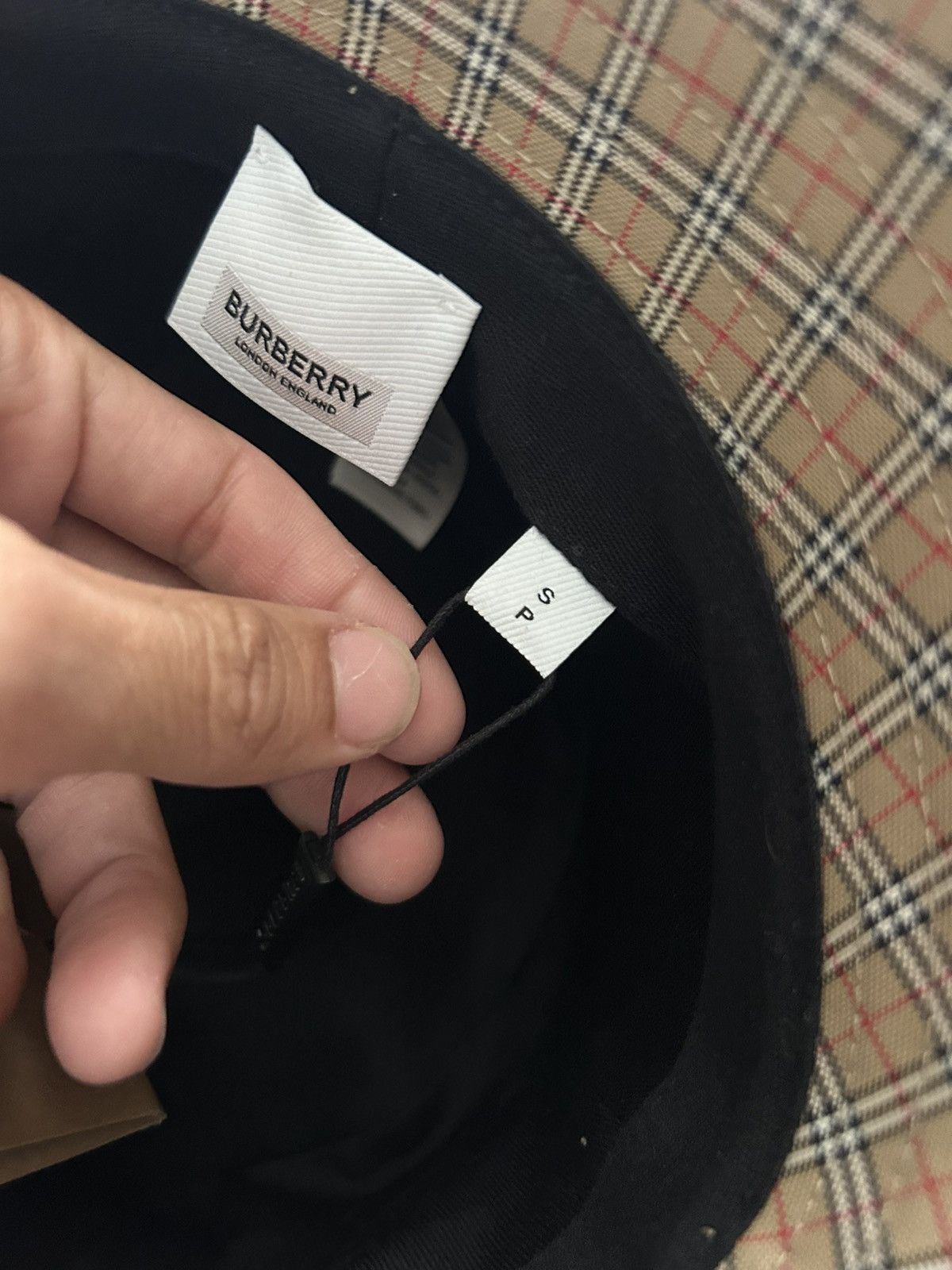 Burberry Burberry Bucket Hat Size ONE SIZE - 3 Thumbnail