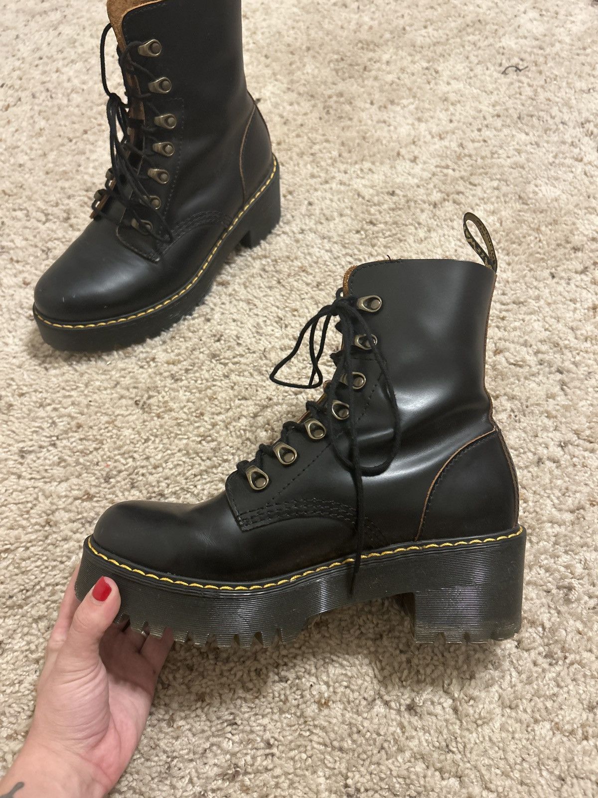 Dr. Martens Dr Marten’s Women’s Heel Boots Size US 8 / IT 38 - 3 Thumbnail