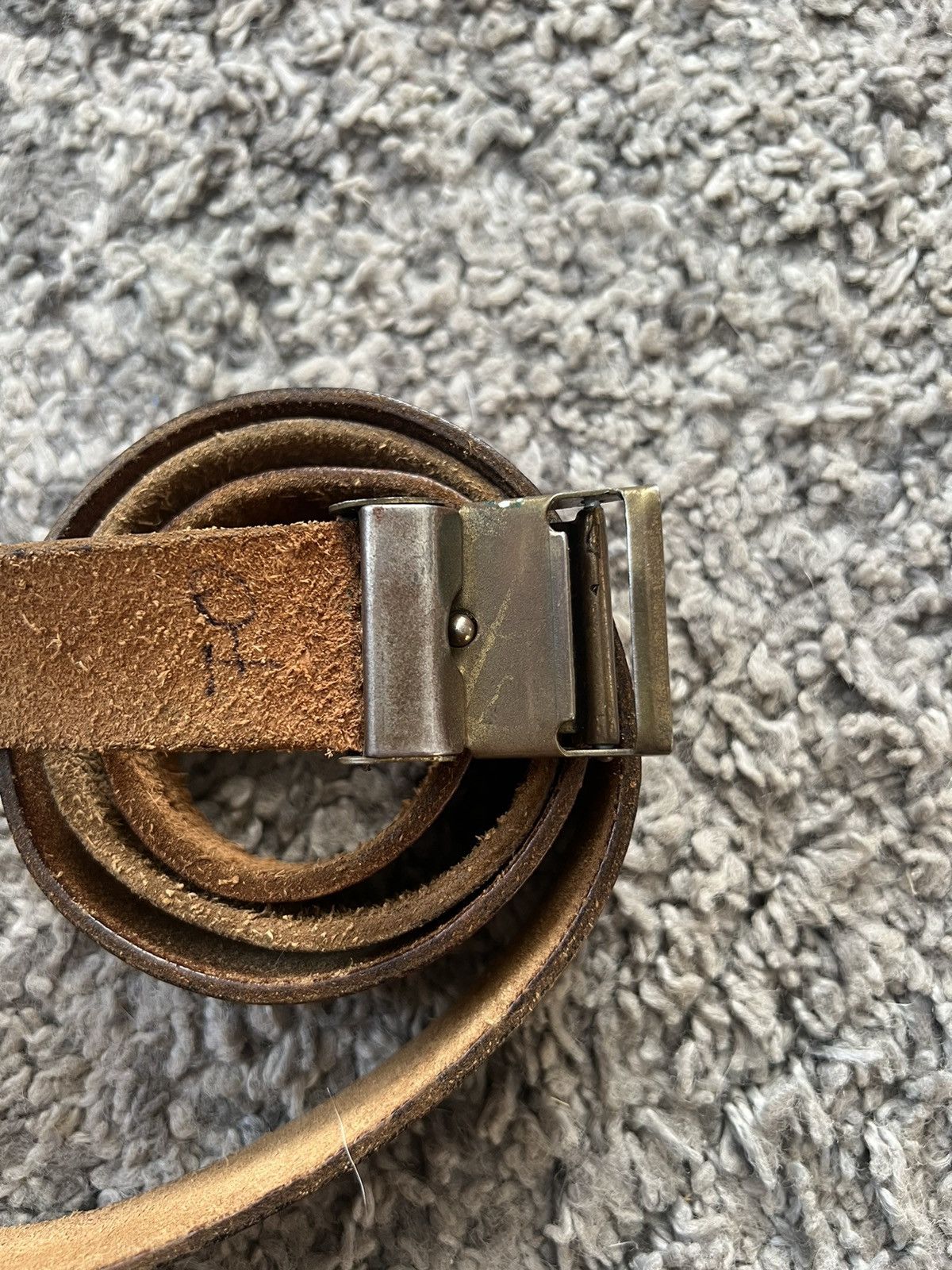 Designer × Giorgio Armani Giorgio Armani archiving belt leather Size ONE SIZE - 7 Thumbnail