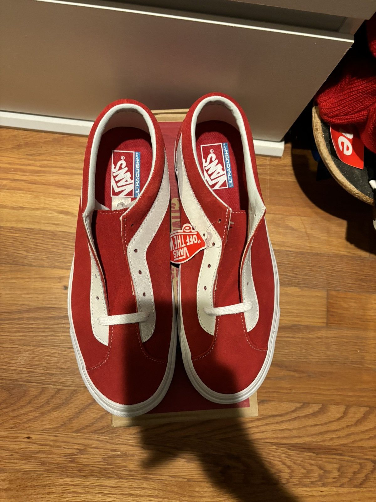 Vans Vans bold ni suede racing red size 10 Size US 10 / EU 43 - 2 Thumbnail
