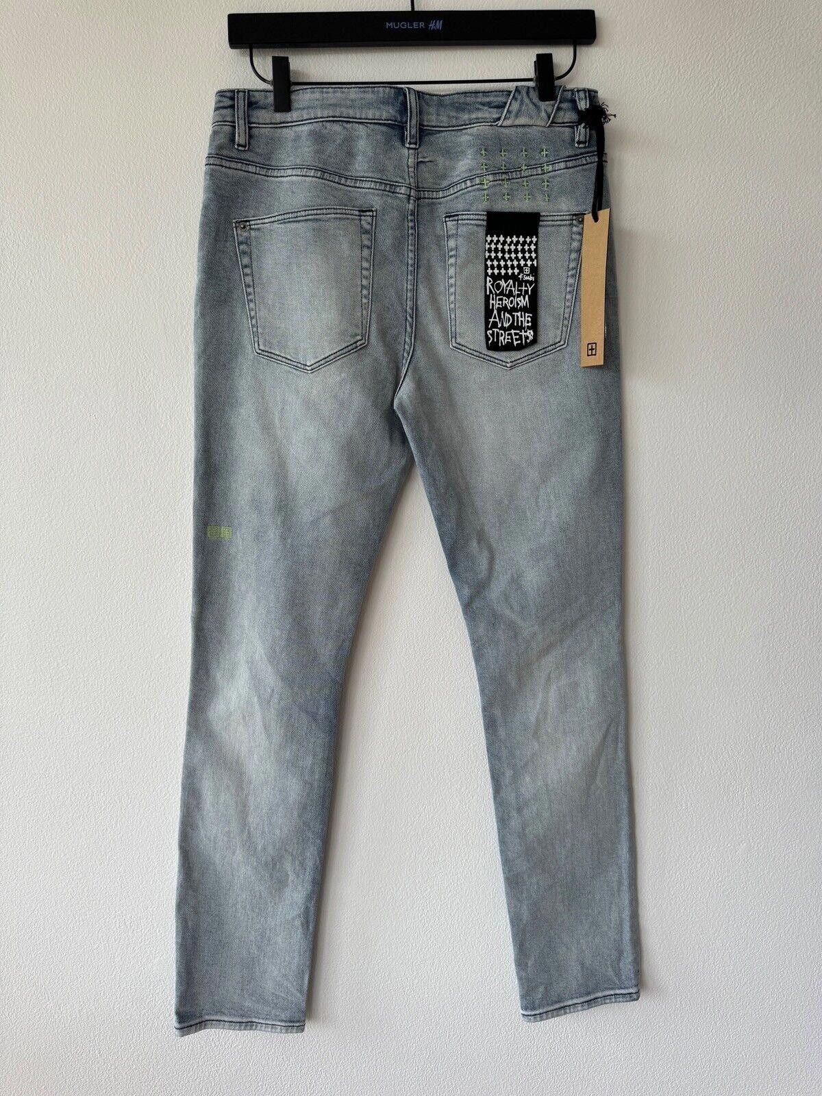 Ksubi Ksubi mens denim jean jeans chitch 32 blue philly pill Size US 32 / EU 48 - 5 Thumbnail